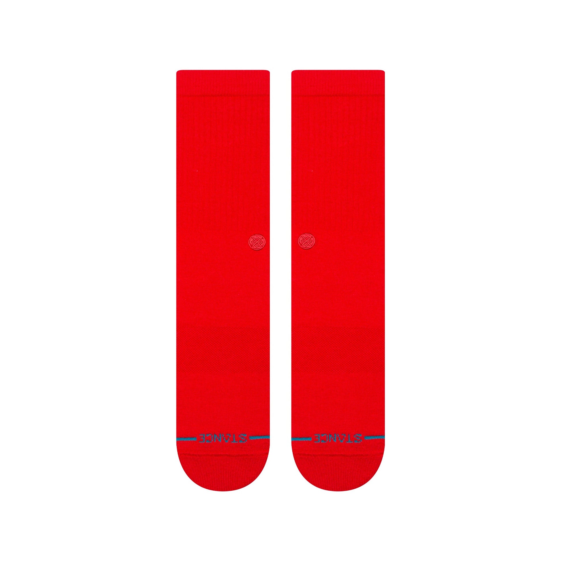 Stance Icon Crew Sock Red