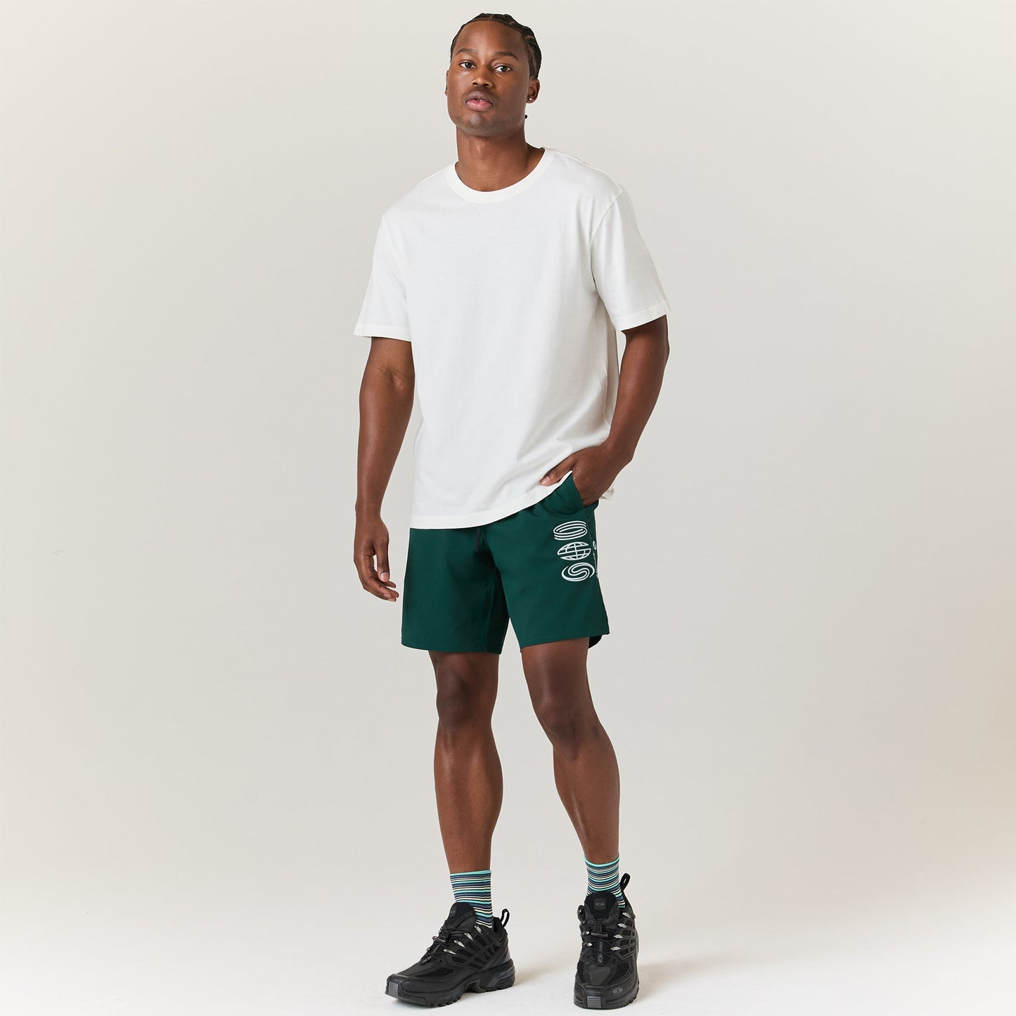 Stance Complex Hybrid Short 7" Pine |model