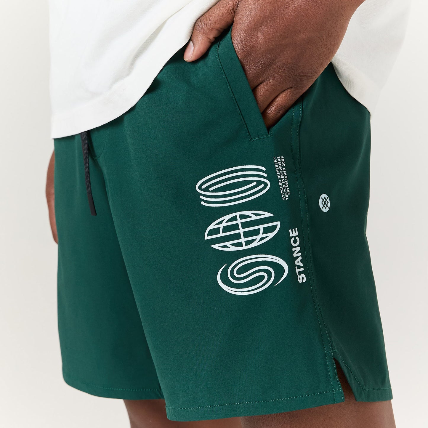 Stance Complex Hybrid Short 7" Pine |model