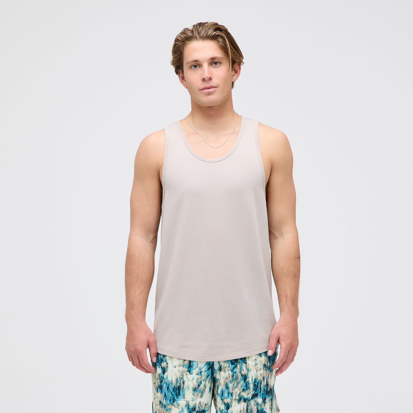 Stance Fragment 2.0 Tank String Grey |model