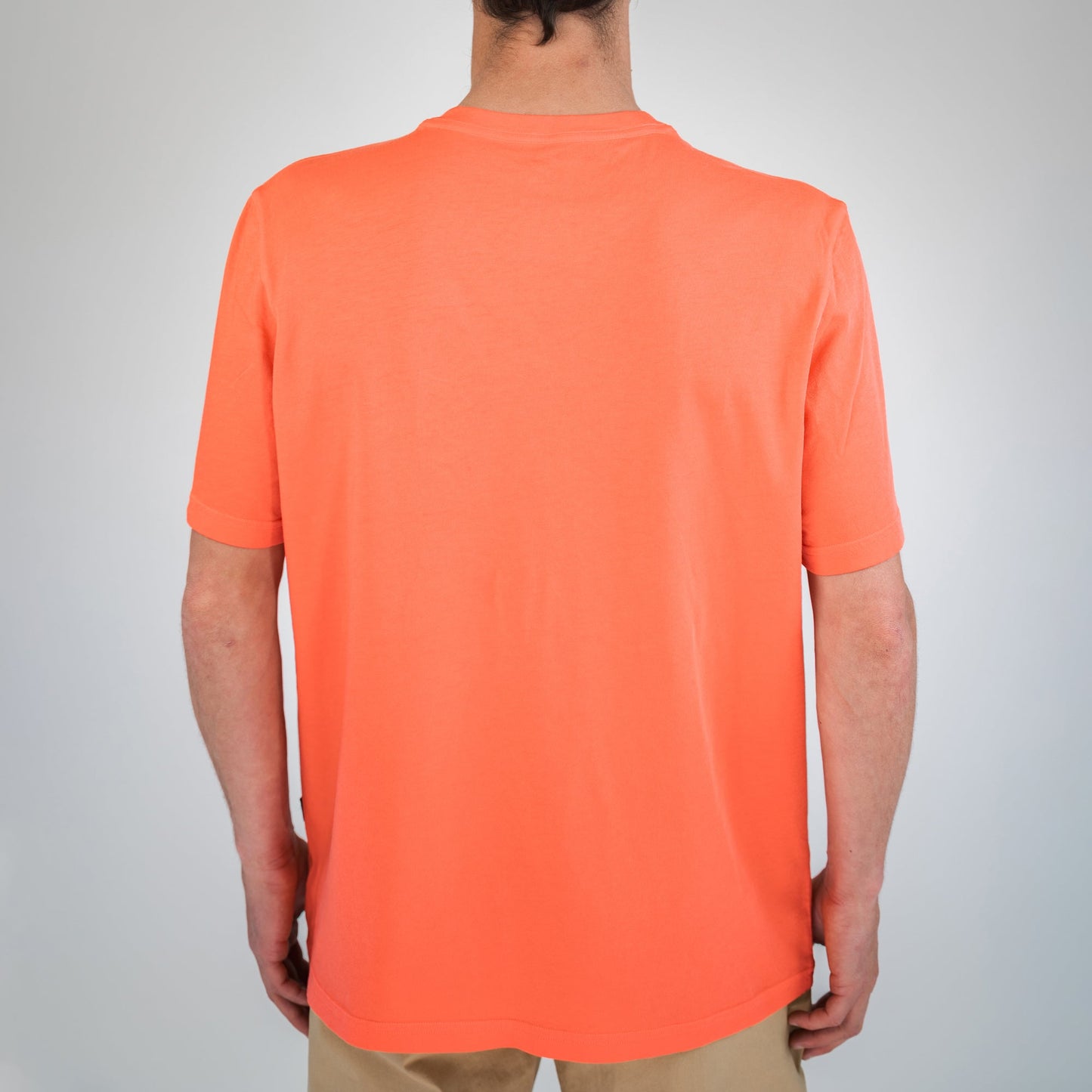 Stance Studio Organic Cotton Tee Coral |model