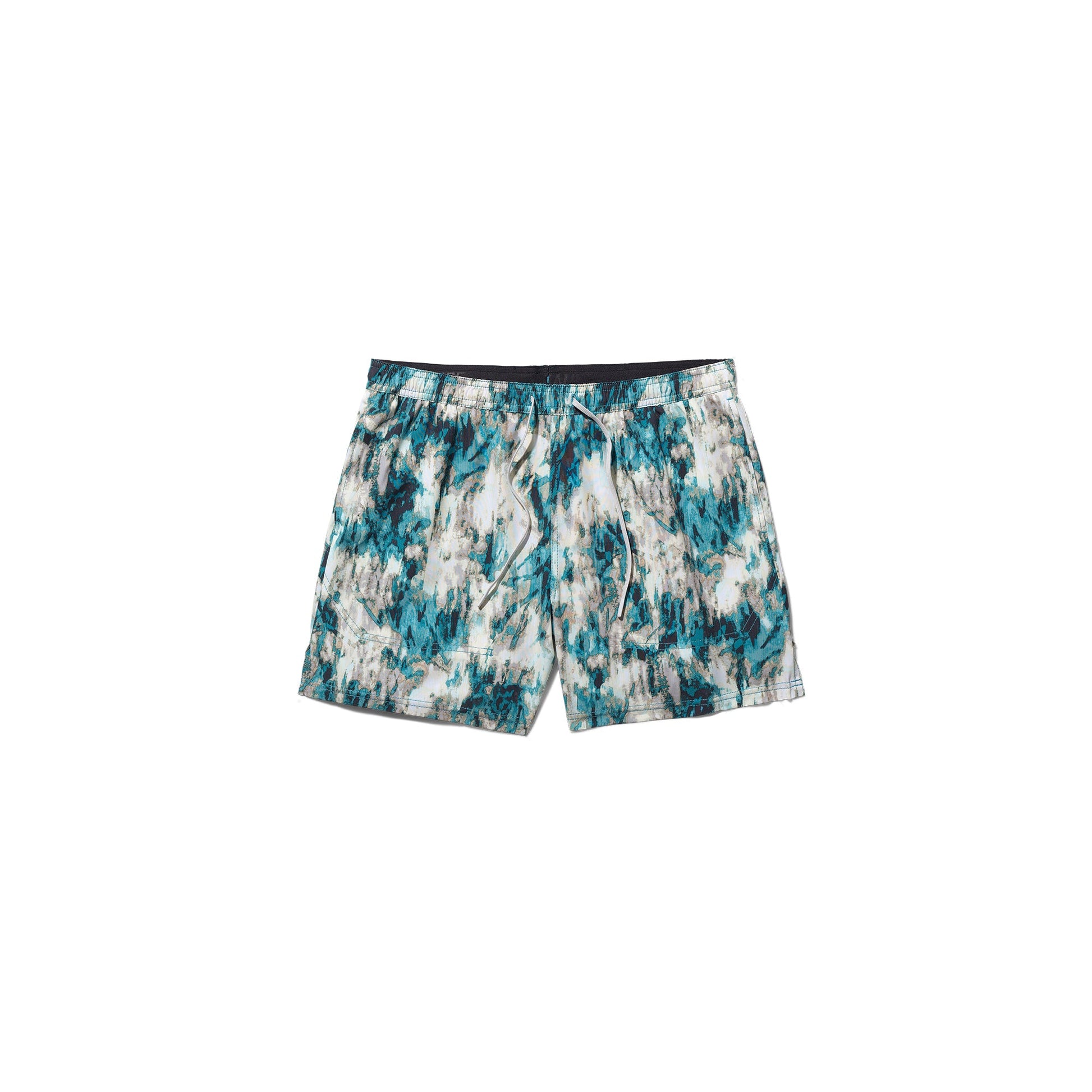 Stance Strike Run Short Teal Camo