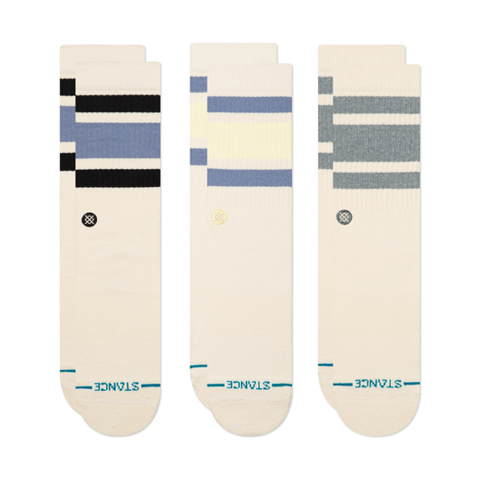Stance Lifestyle Boyd Crew Sock 3 Pack Multi