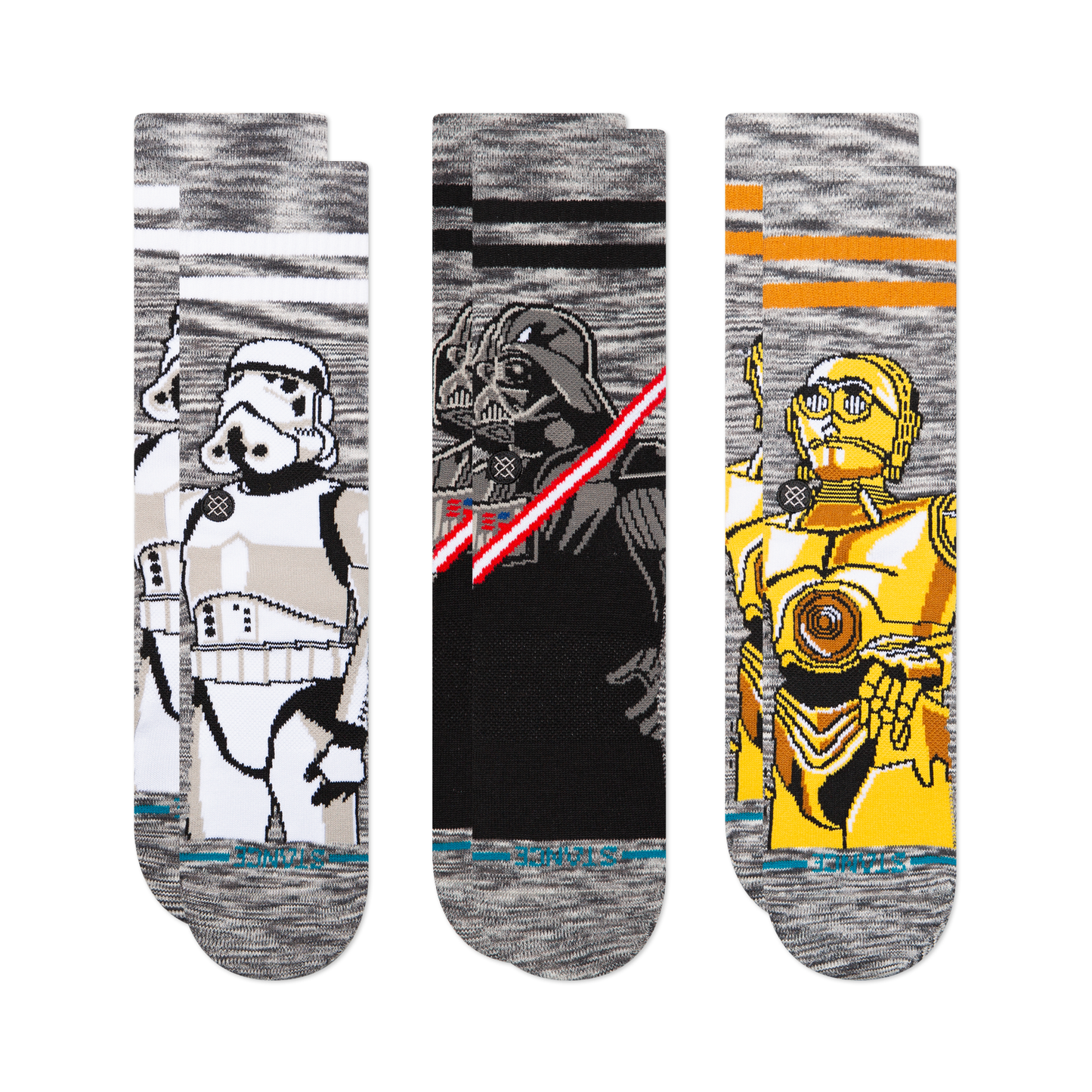 Stance Star Wars Classic Crew Sock 3 Pack Multi