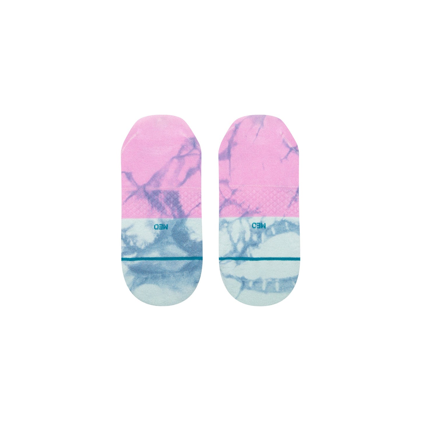 Stance Clouded No Show Sock Blue