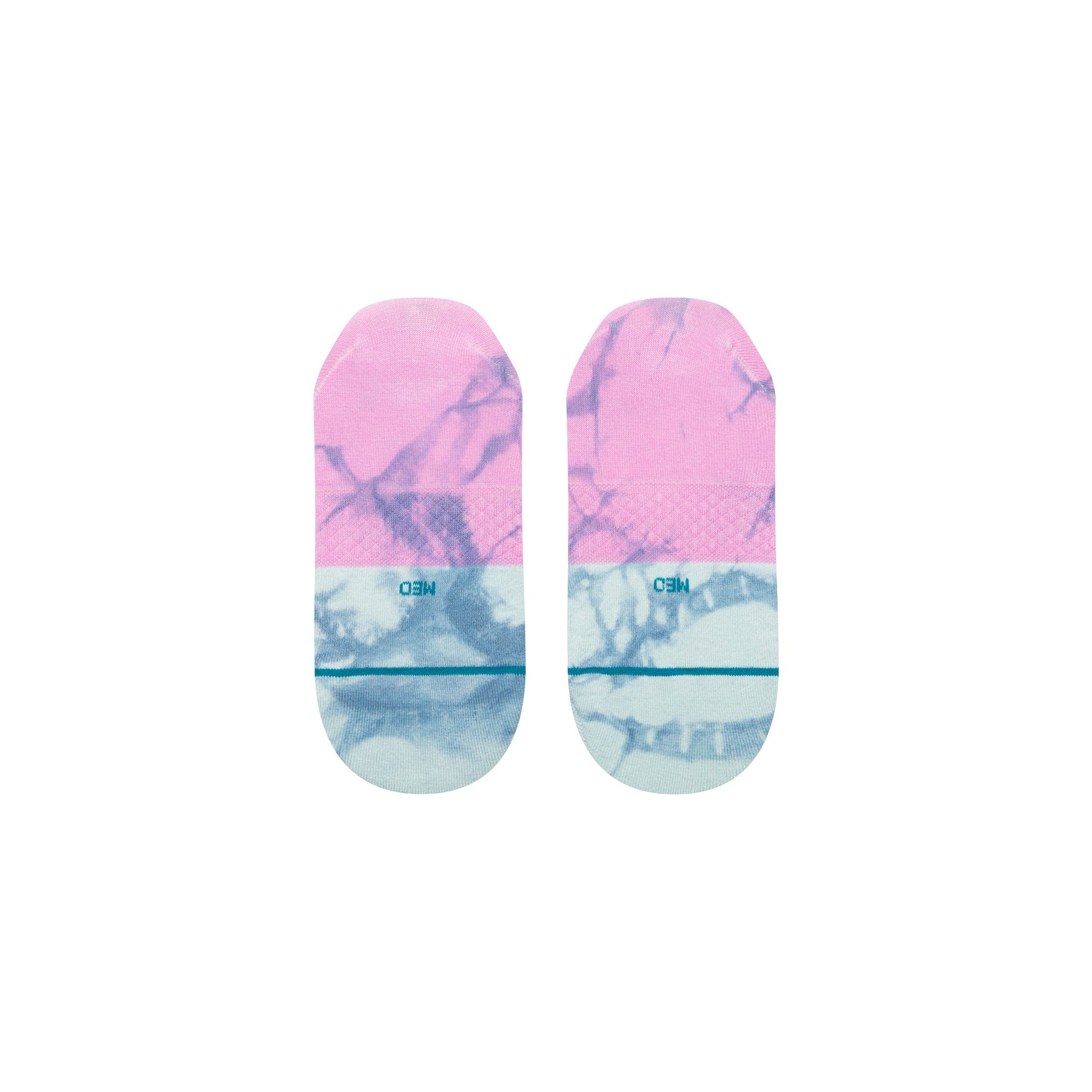 Stance Clouded No Show Sock Blue