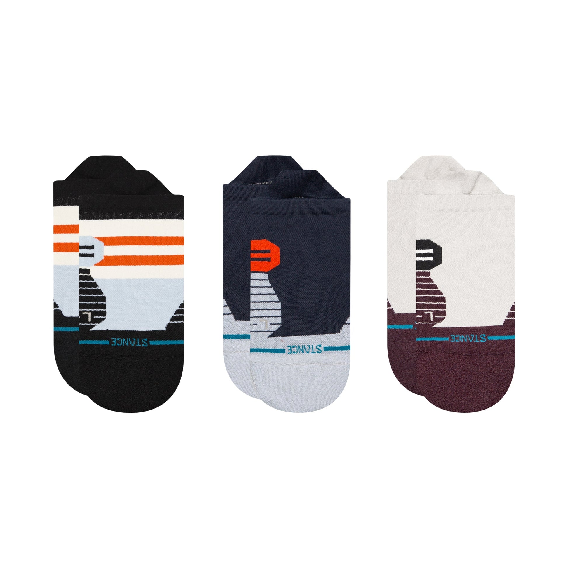 Stance So Sporty Light Tab Sock 3 Pack Blue
