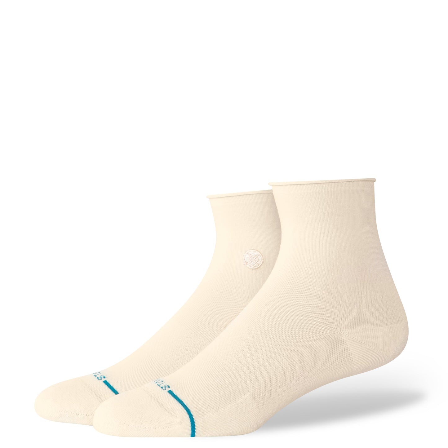 Stance Rollin Quarter Sock Cream