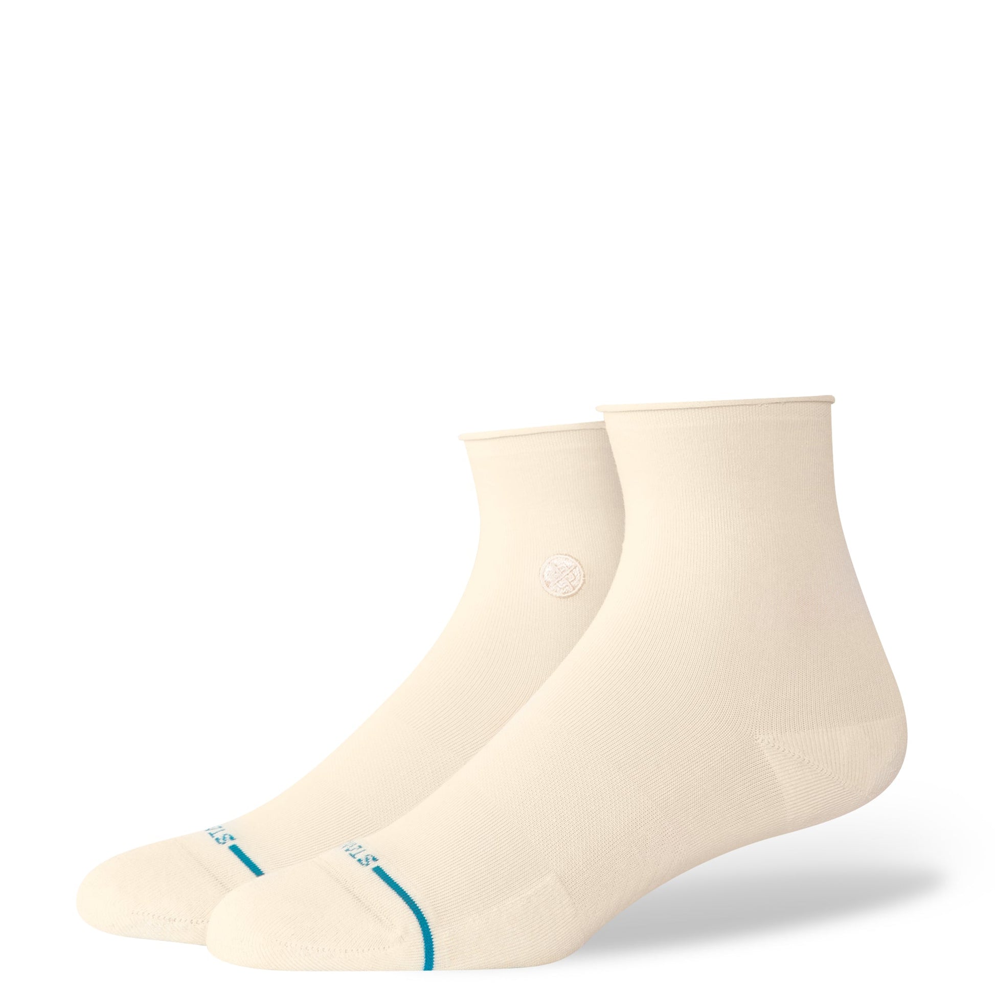 Stance Rollin Quarter Sock Cream