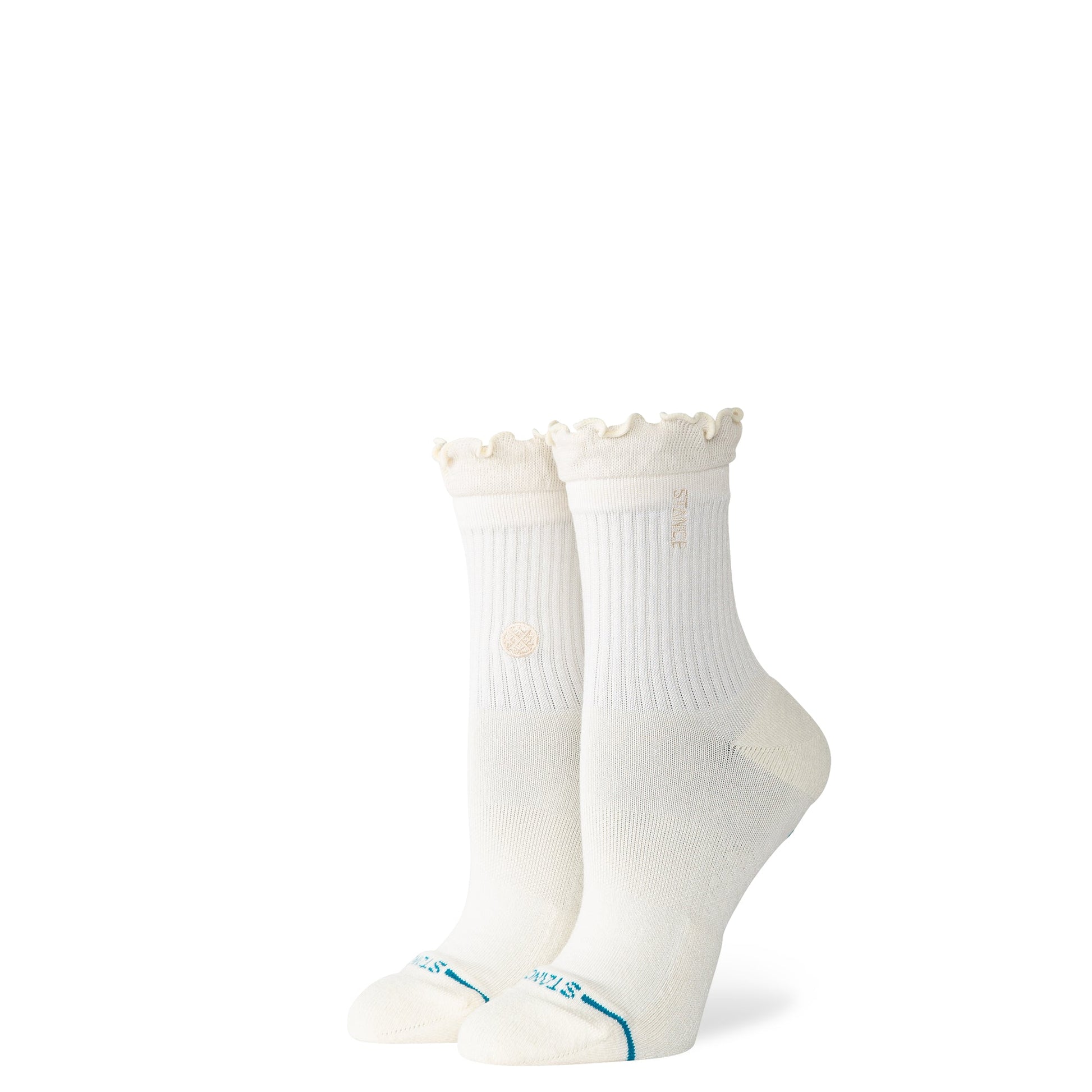 Stance Ruffle Quarter Sock Canvas