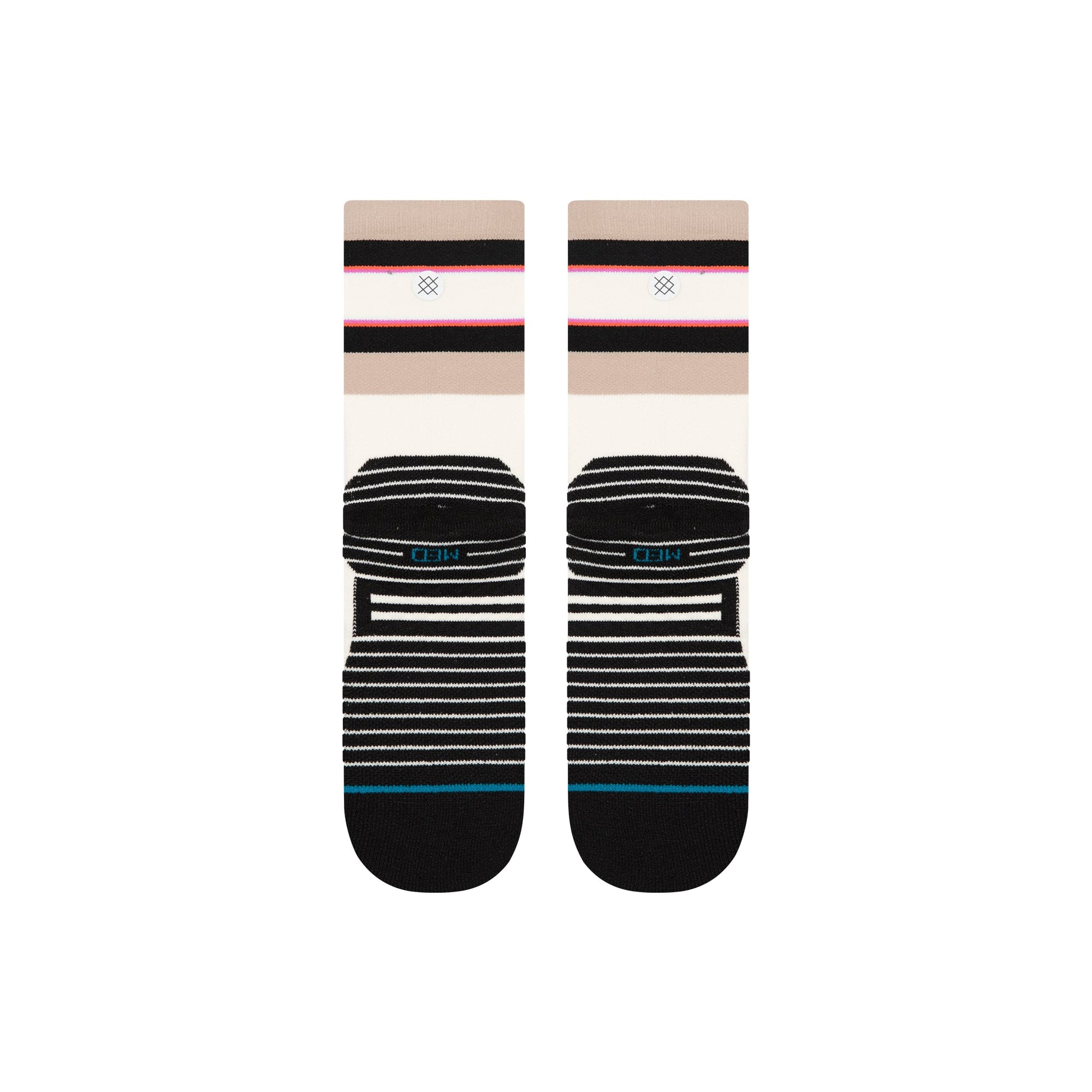Stance Subversion Mid Crew Sock Canvas