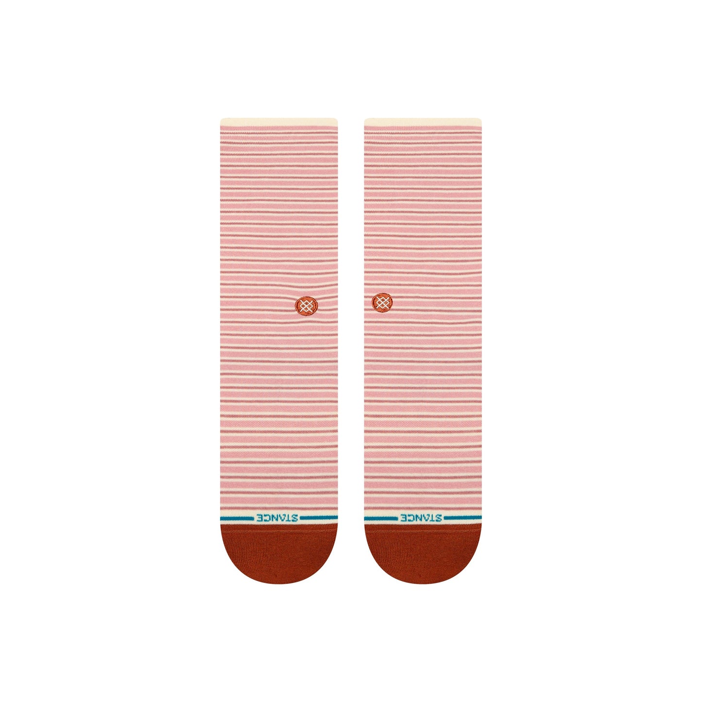 Stance Fortune Crew Sock Dusty Rose