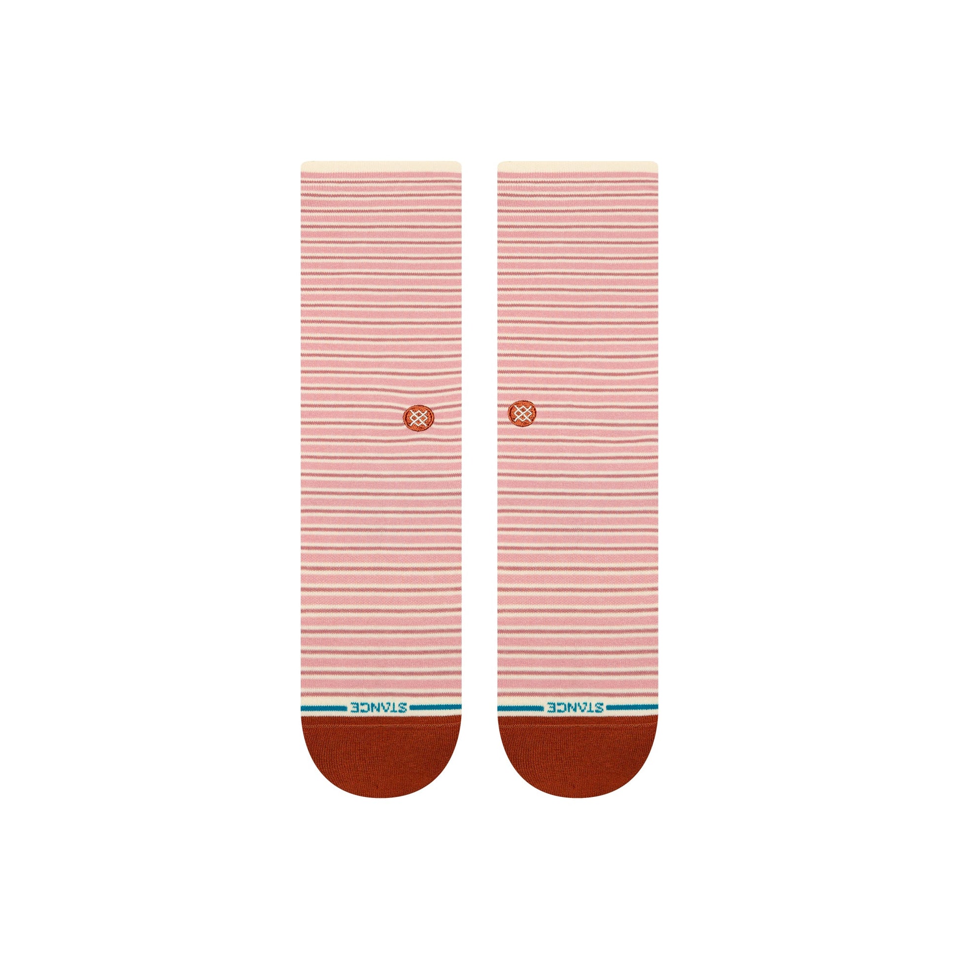 Stance Fortune Crew Sock Dusty Rose