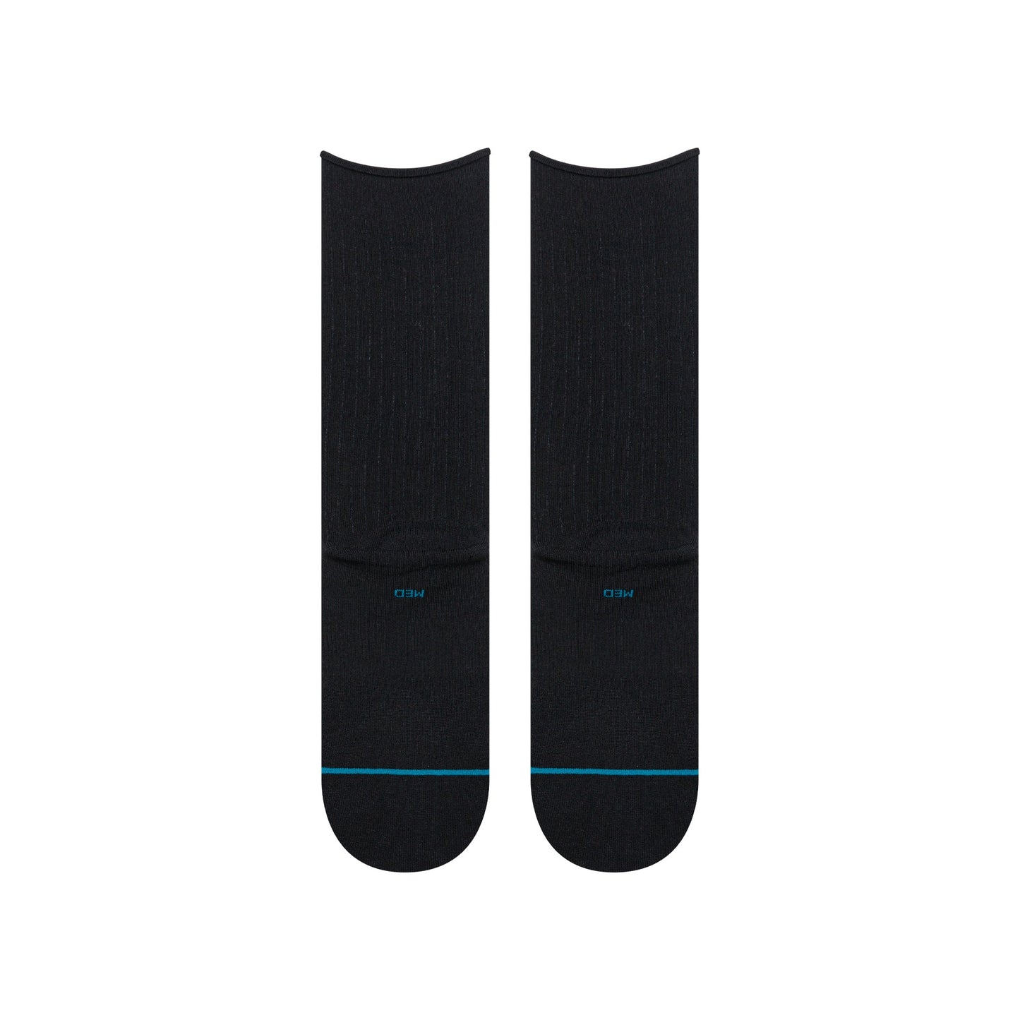 ROLLED SOLID CREW SOCK