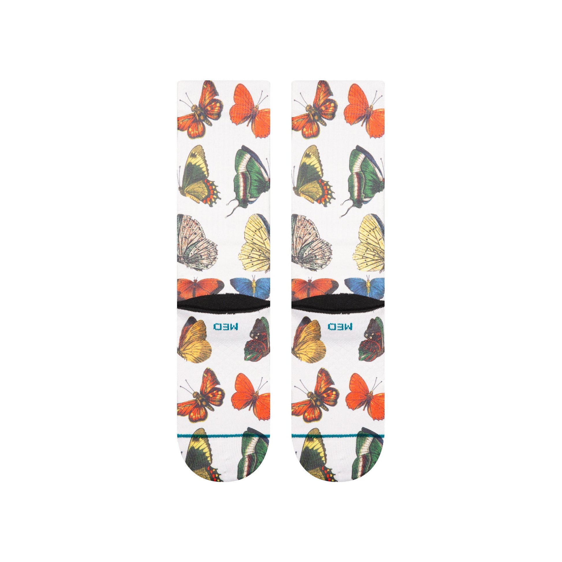 Stance Flutterby Crew Sock Canvas