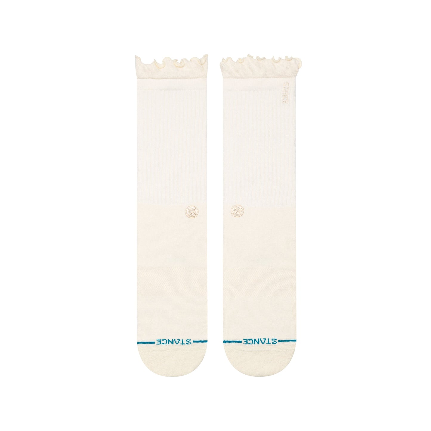 Stance Ruffle Crew Sock Canvas