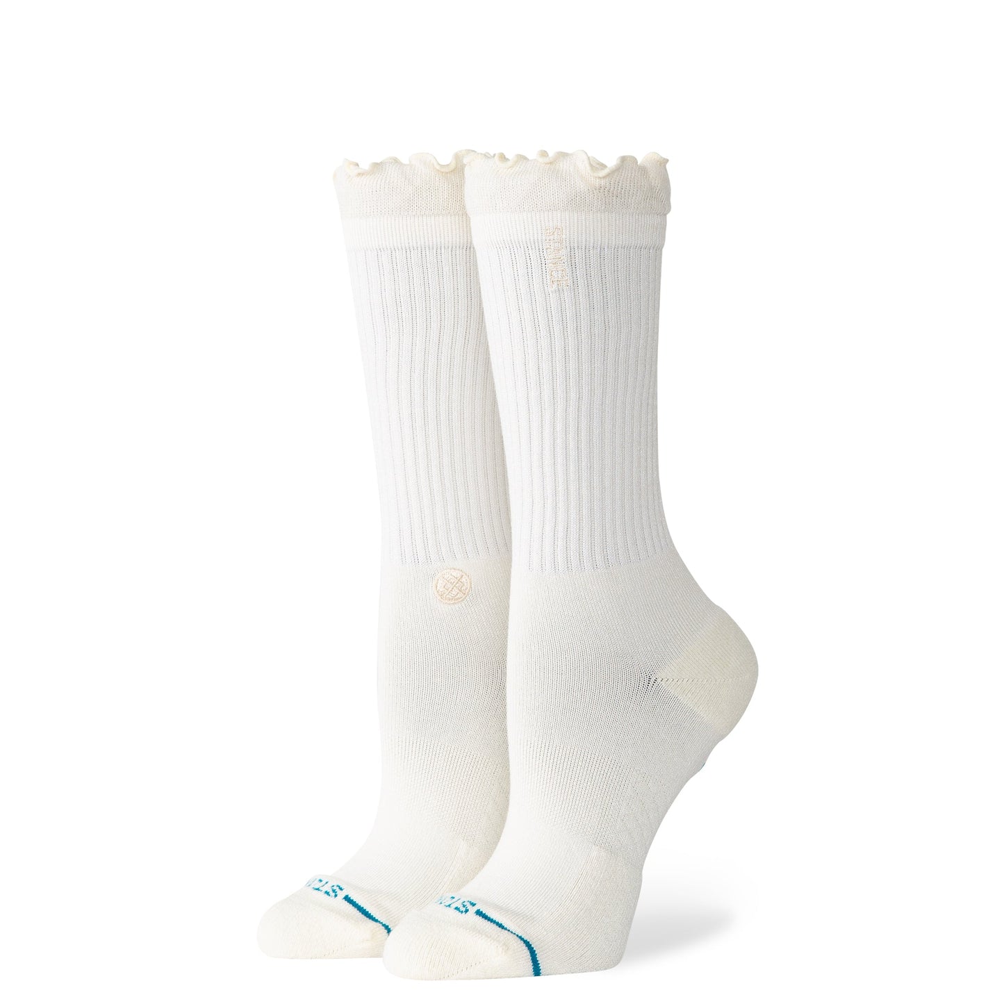 Stance Ruffle Crew Sock Canvas