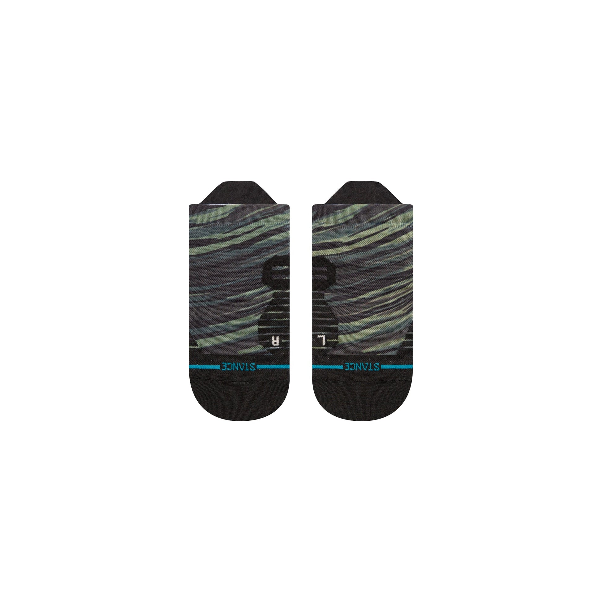 Stance Slant Tab Sock Green Camo