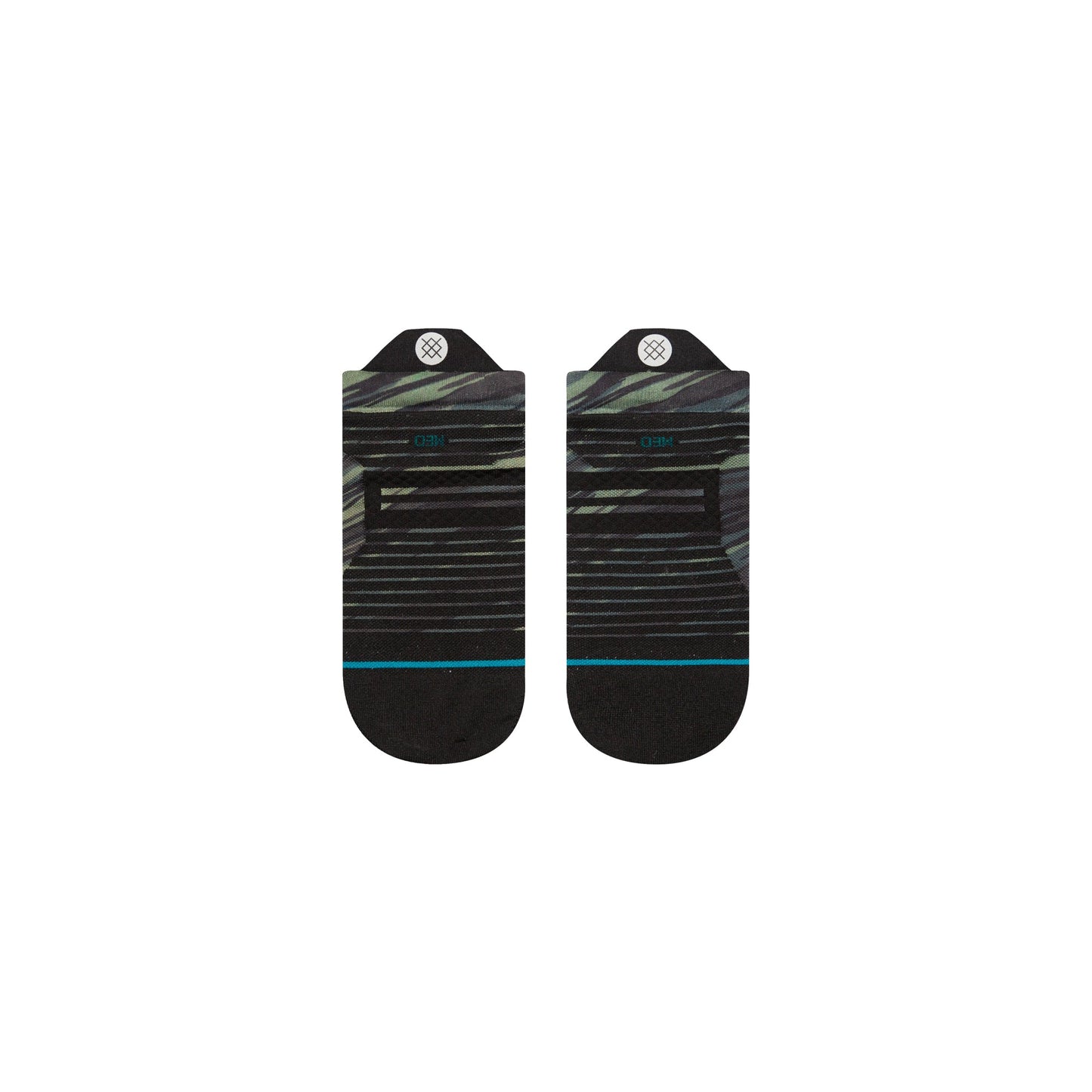 Stance Slant Tab Sock Green Camo