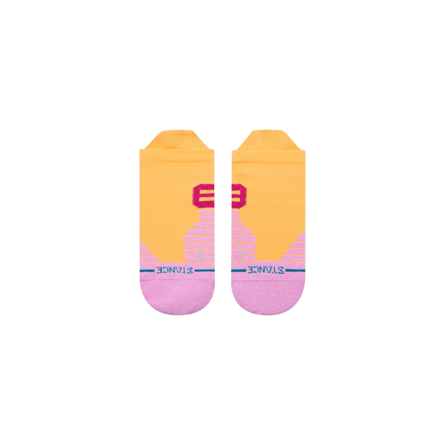 Stance Peach Persuasion Tab Sock Peach