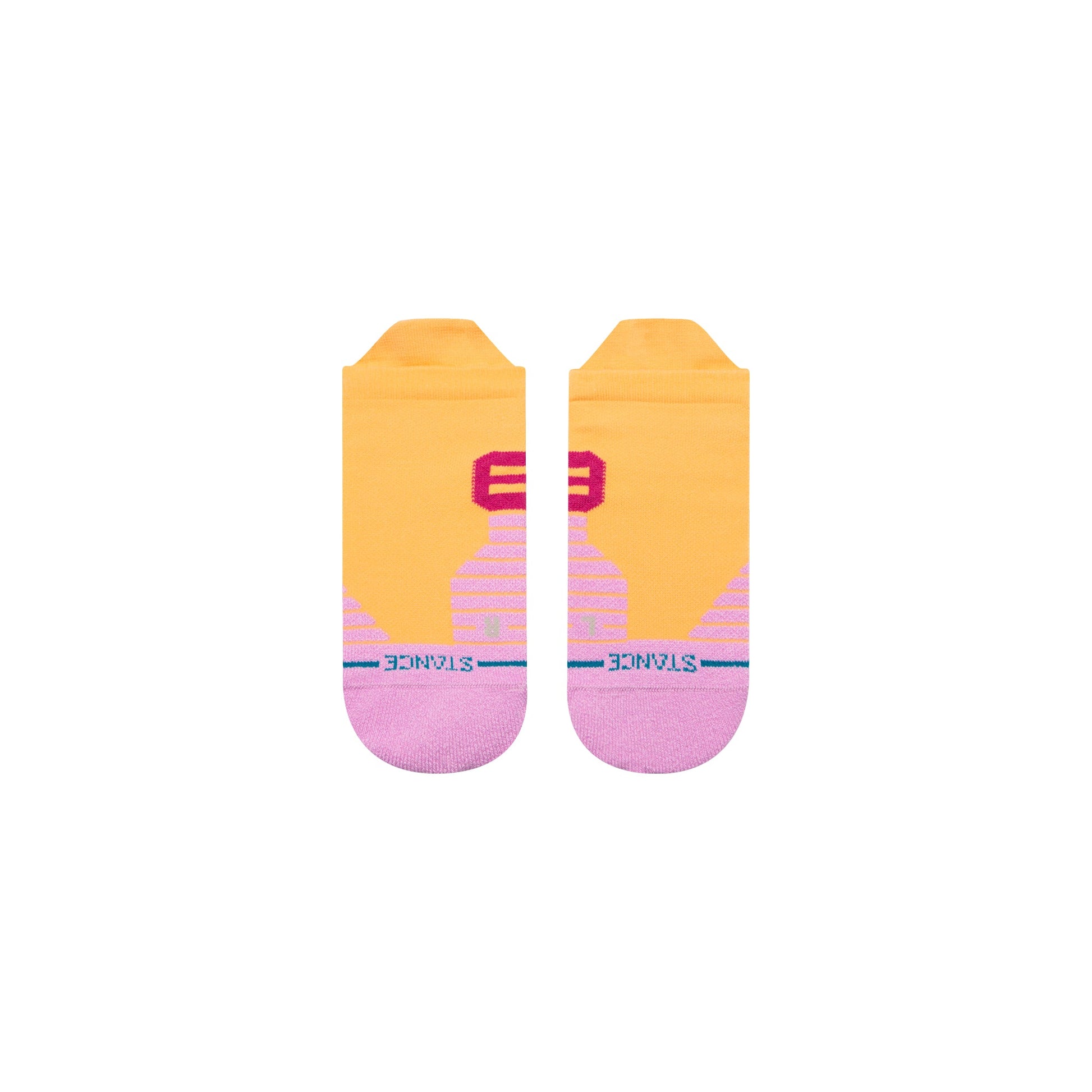 Stance Peach Persuasion Tab Sock Peach