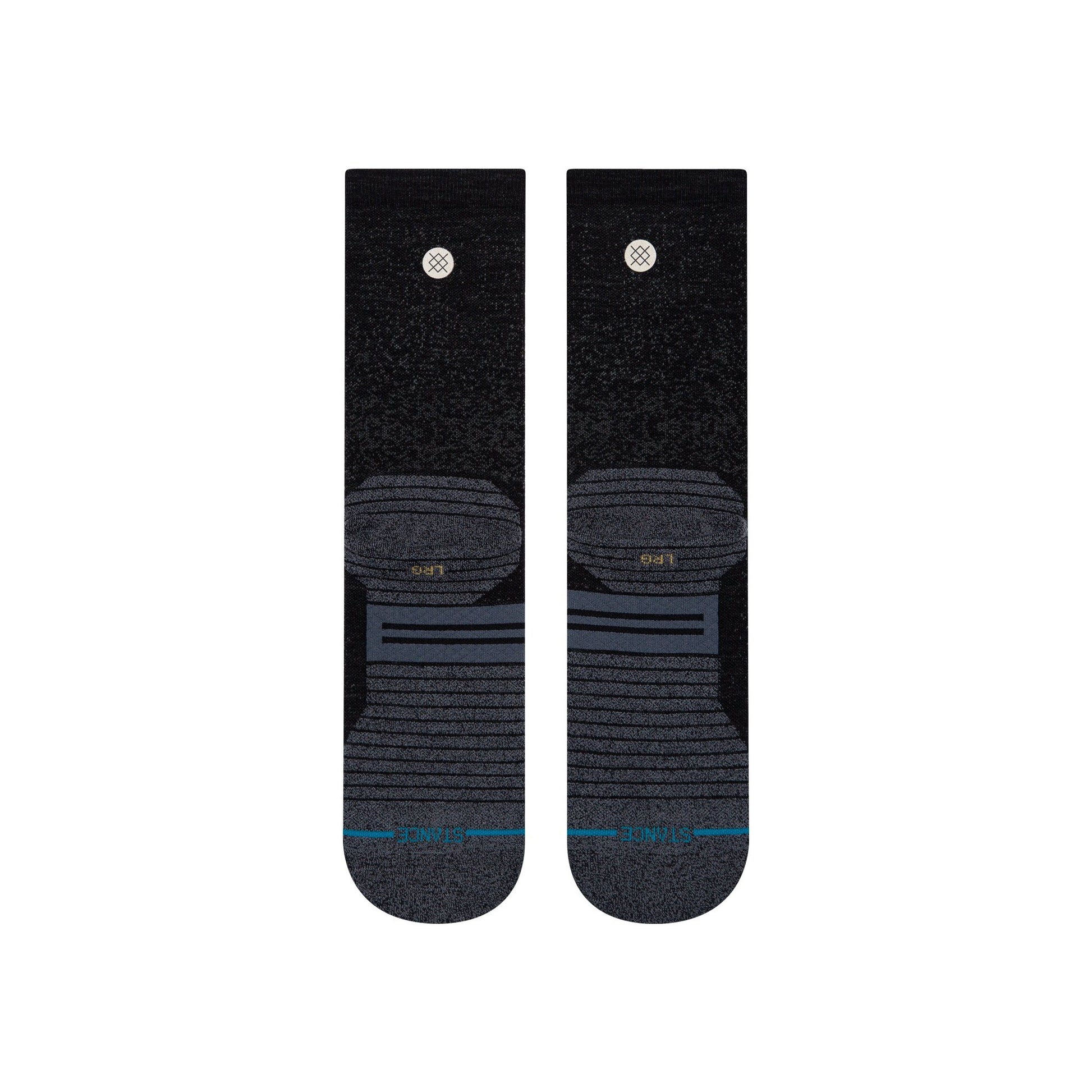 Stance Socks RUN WOOL CREW Black