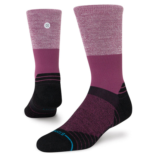 Stance Base Command Crew Sock Purple