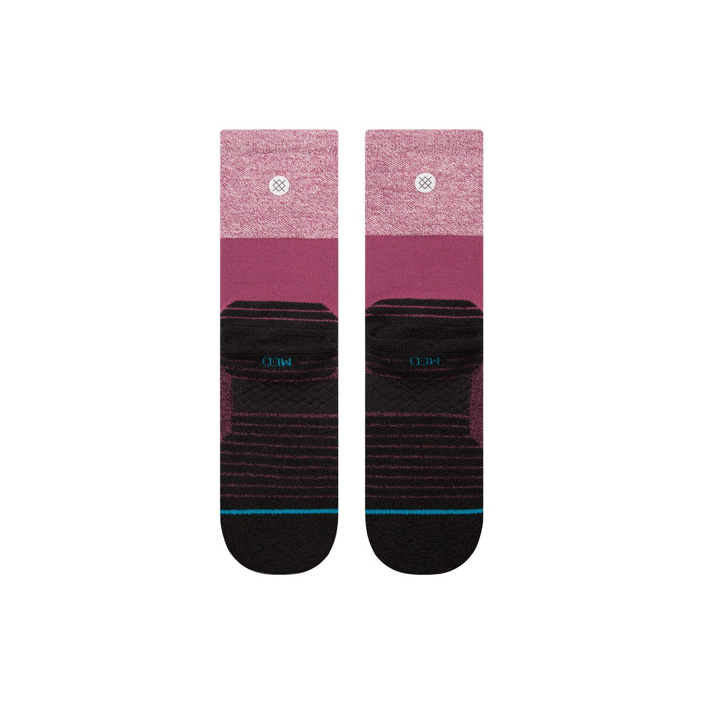 Stance Base Command Crew Sock Purple