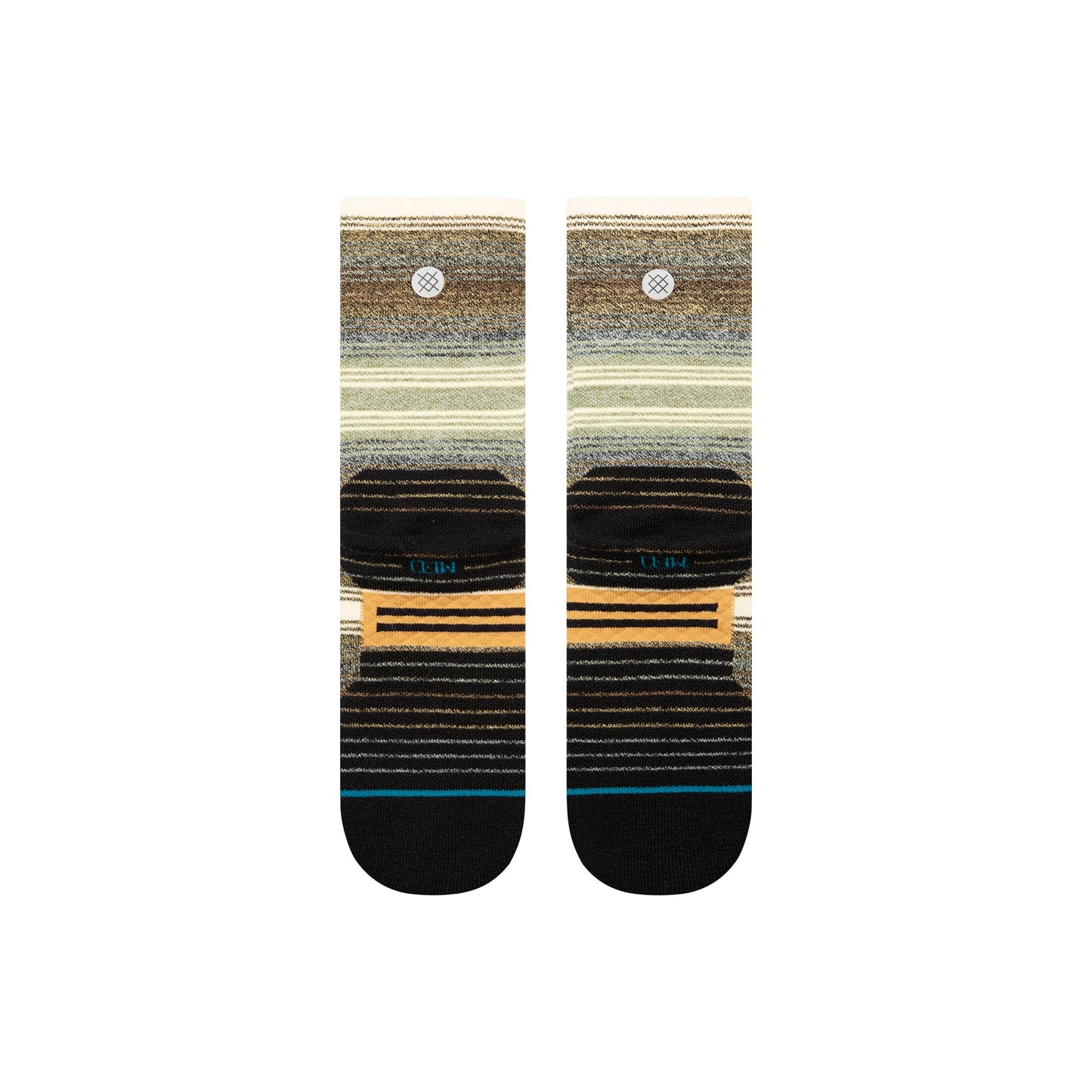 Stance High Peak Crew Sock Green