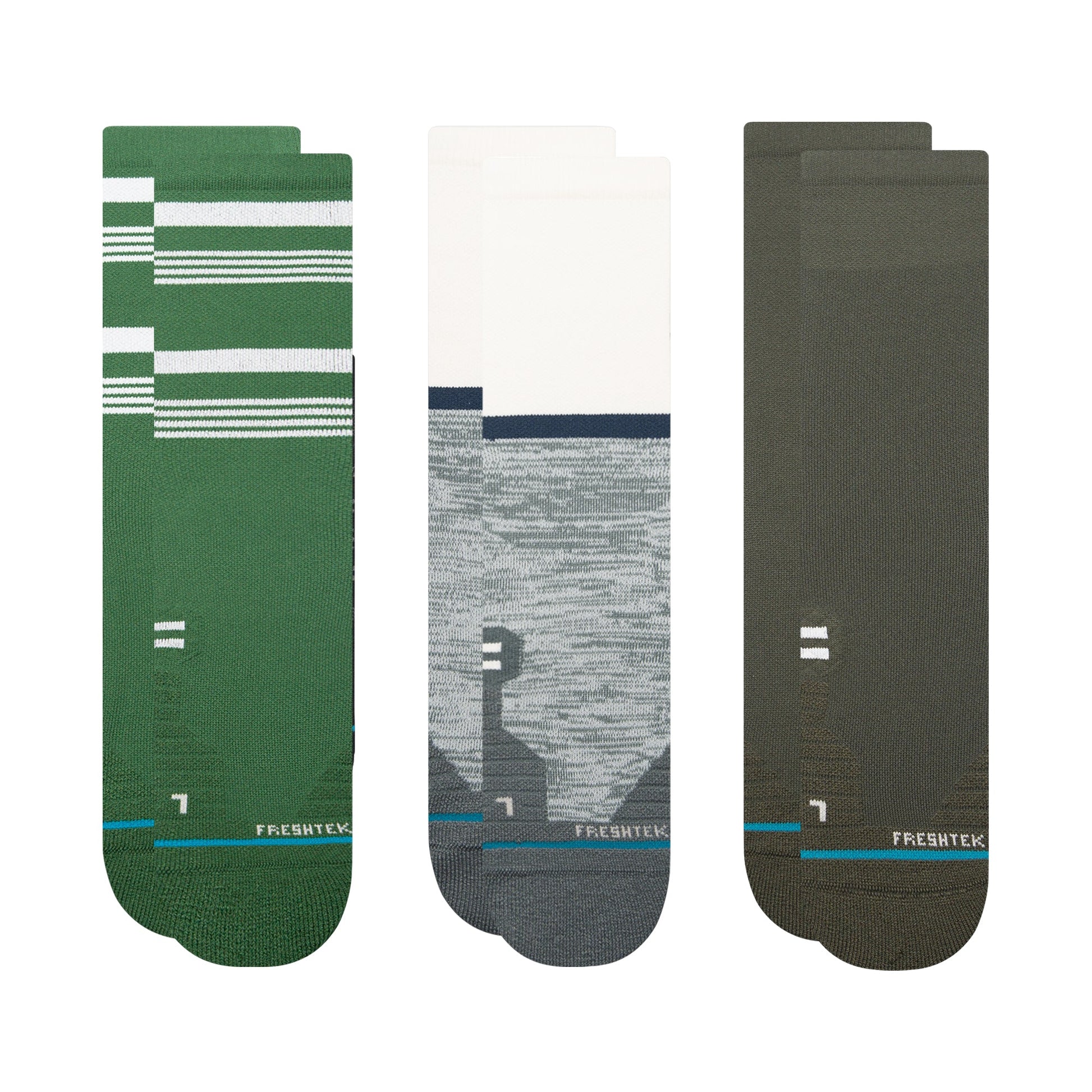 Stance Freeton Crew Sock 3 Pack Multi