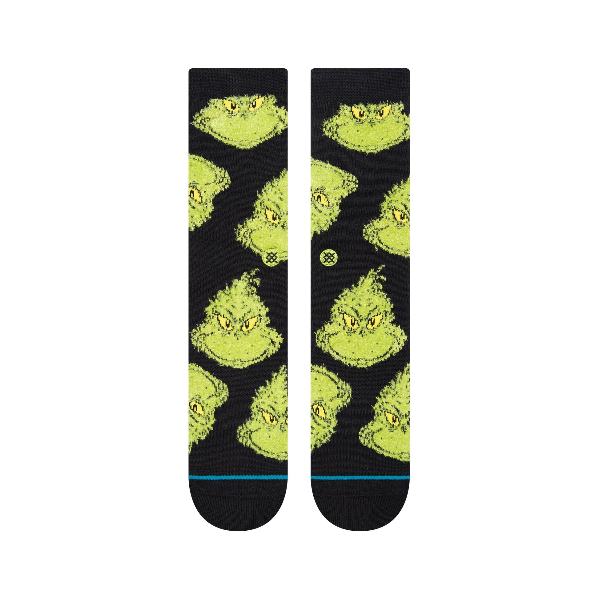 Stance Mean One Crew Sock Black