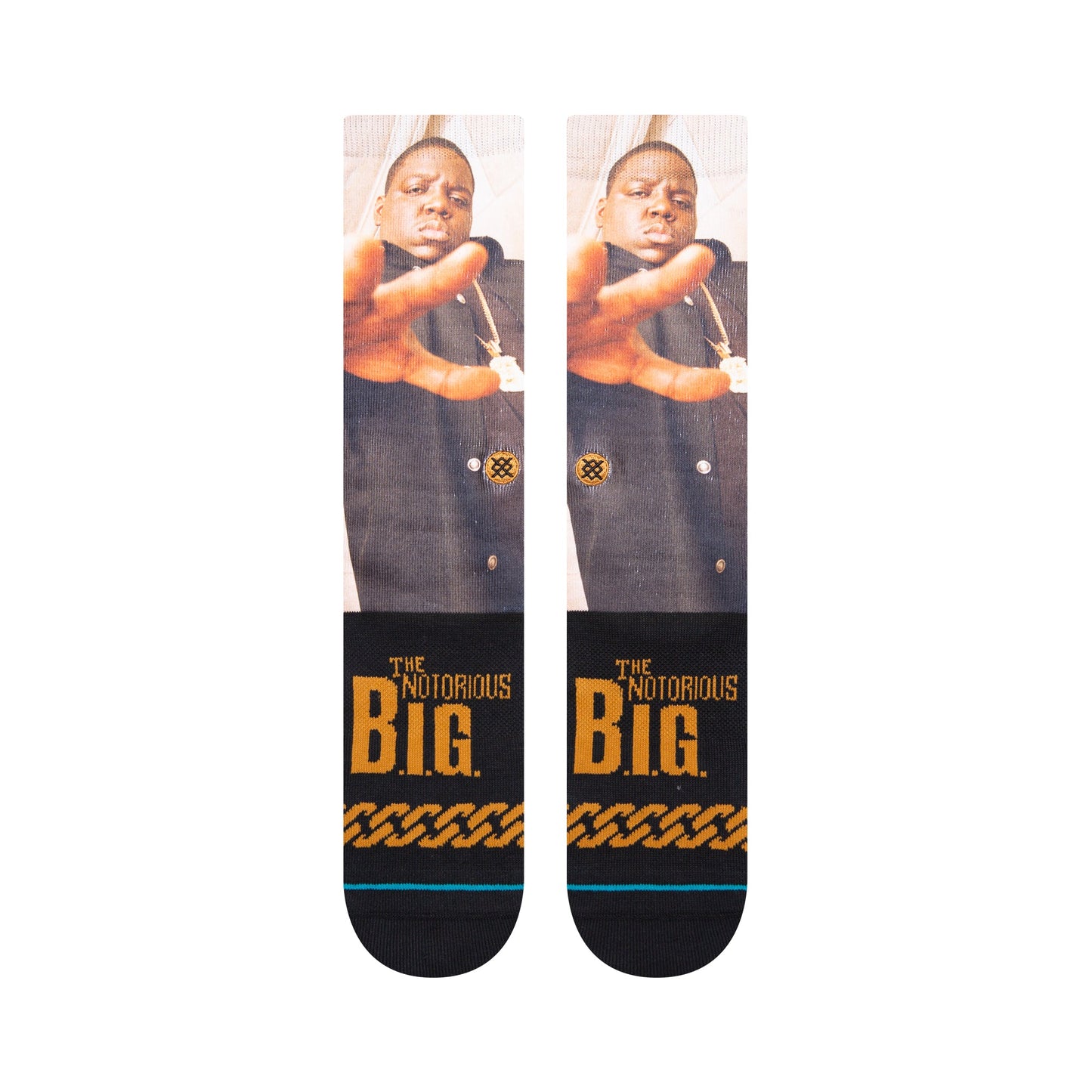 Stance The King Of NY Crew Sock Black