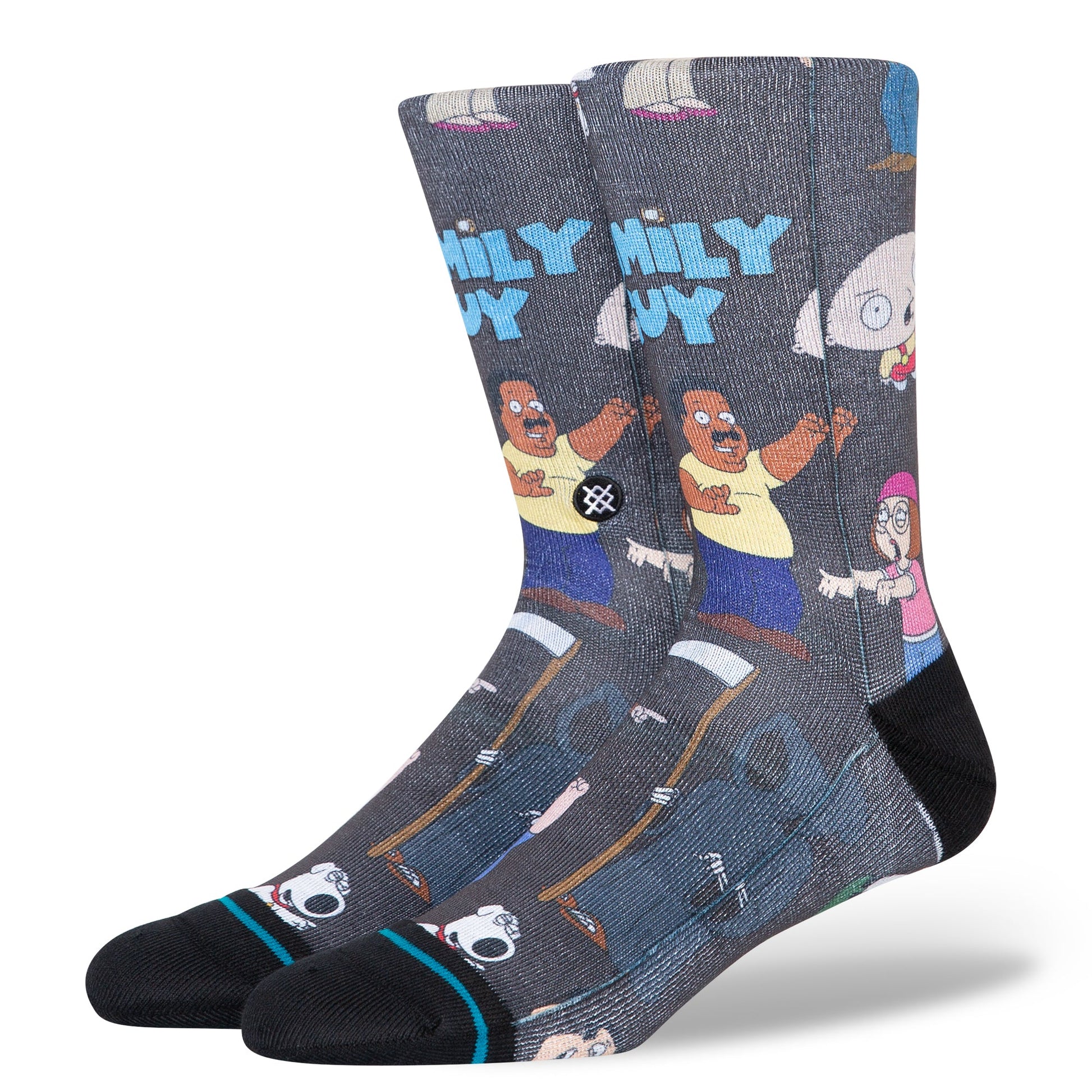 Stance Family Guy Crew Sock Black