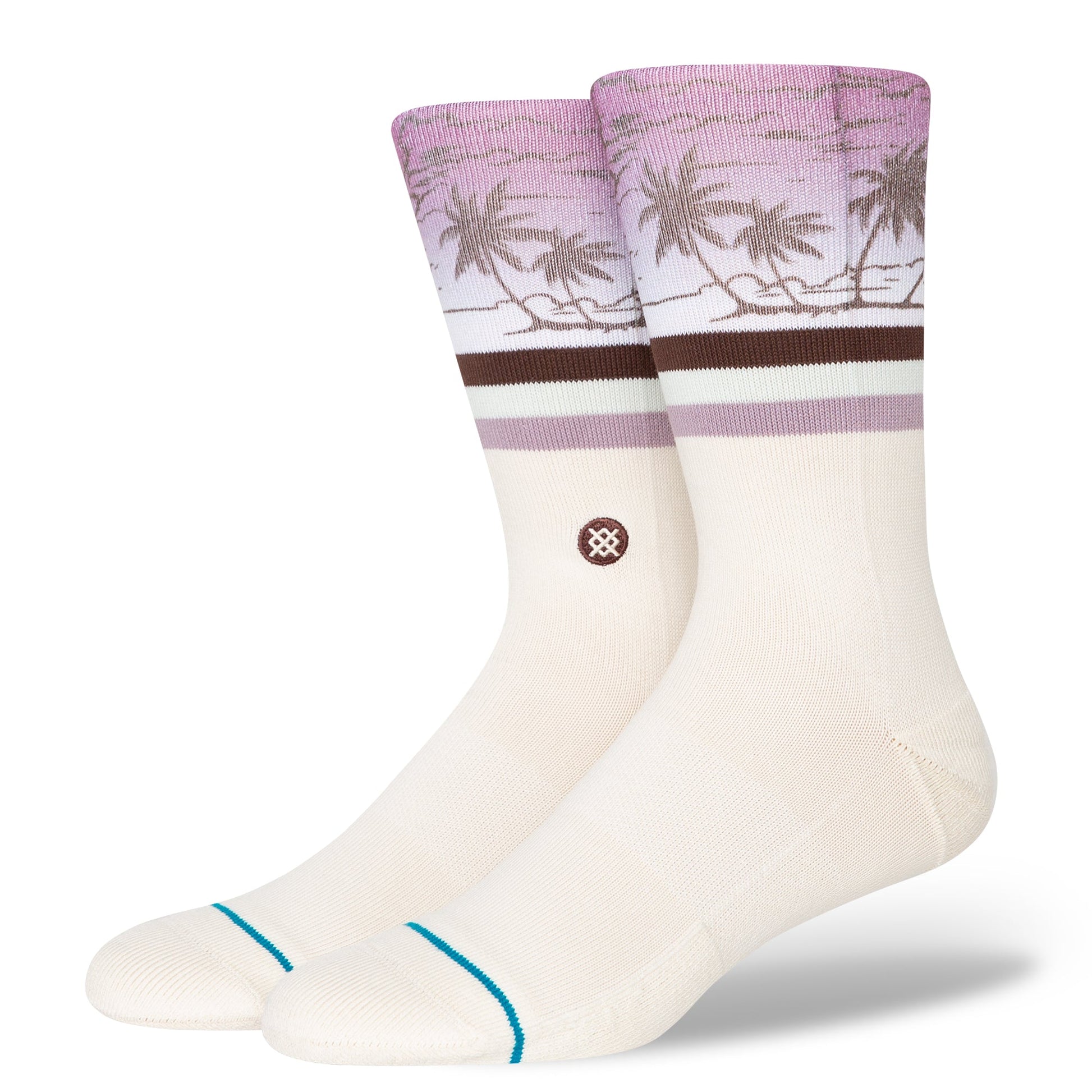 Stance Kaneohe Crew Sock Off White