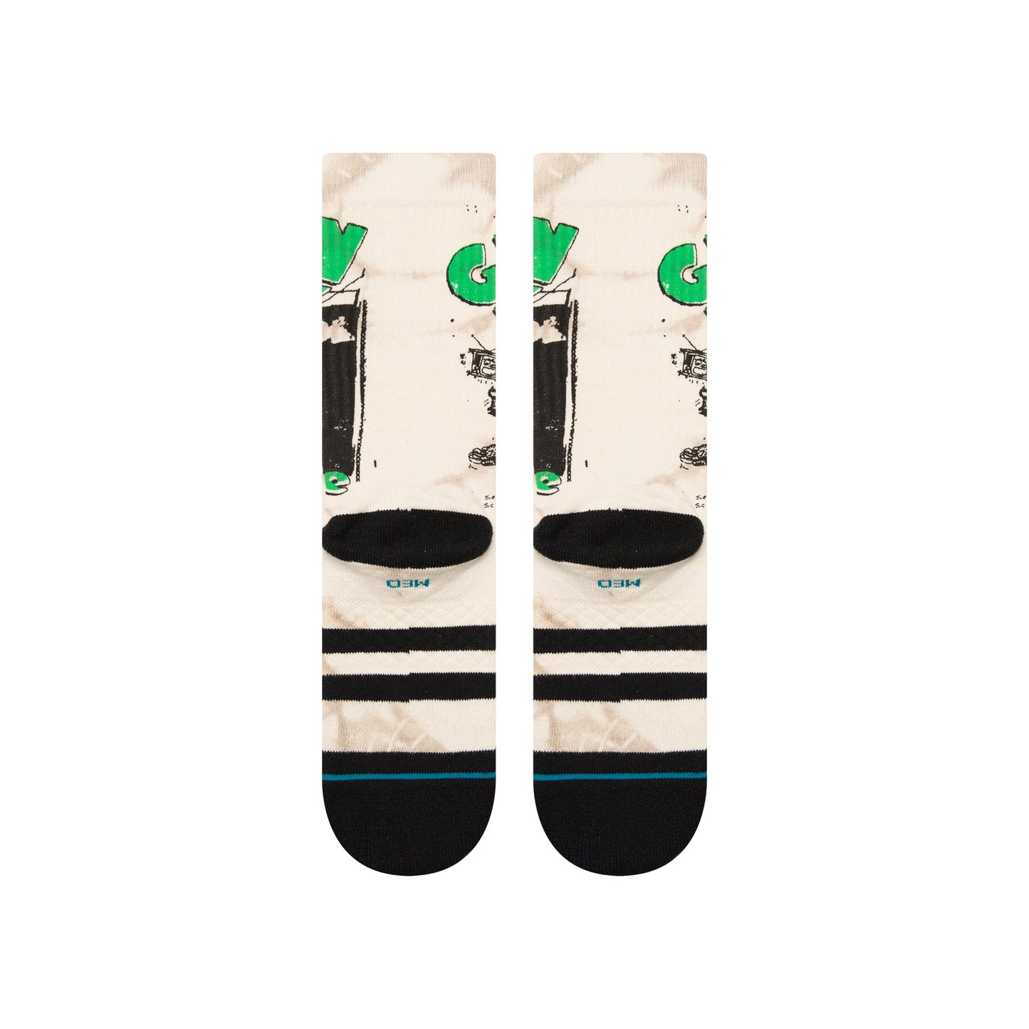 Stance 1994 Crew Sock Off White