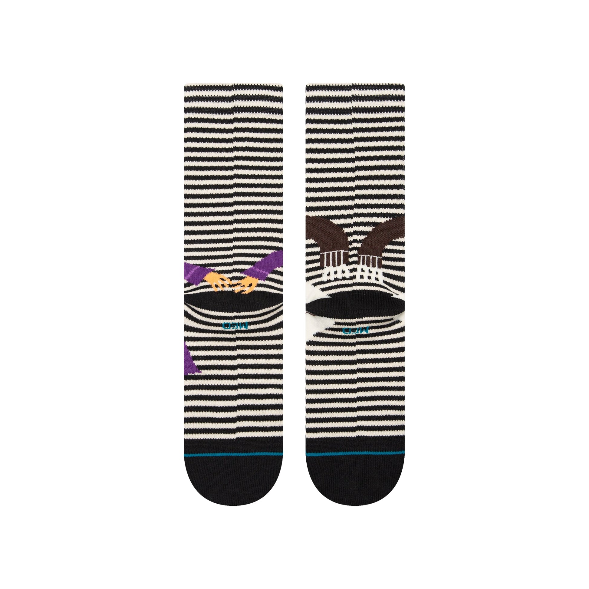 Stance Oompa Loompa Crew Sock Black White