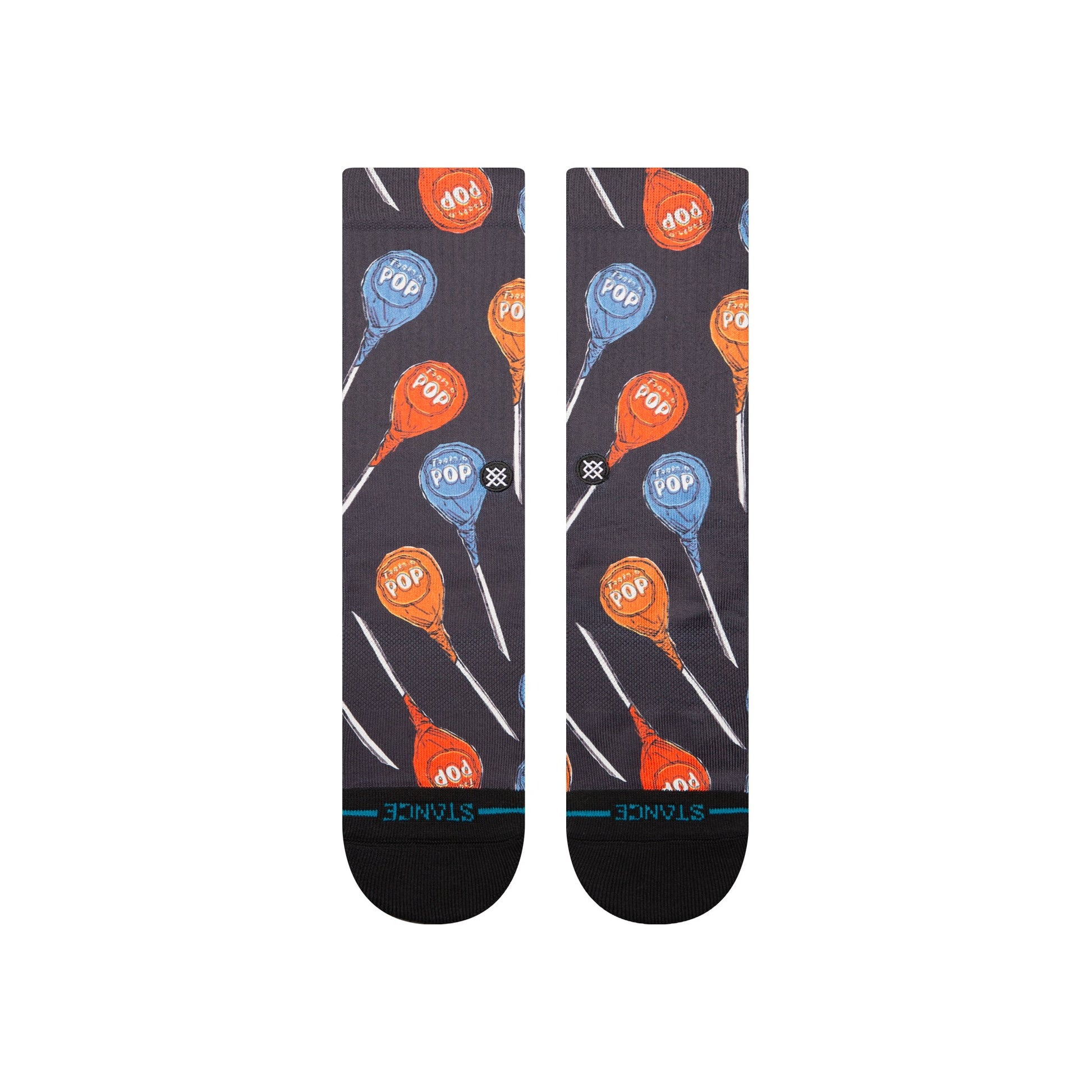 Stance Tootsie Pop Crew Sock Black