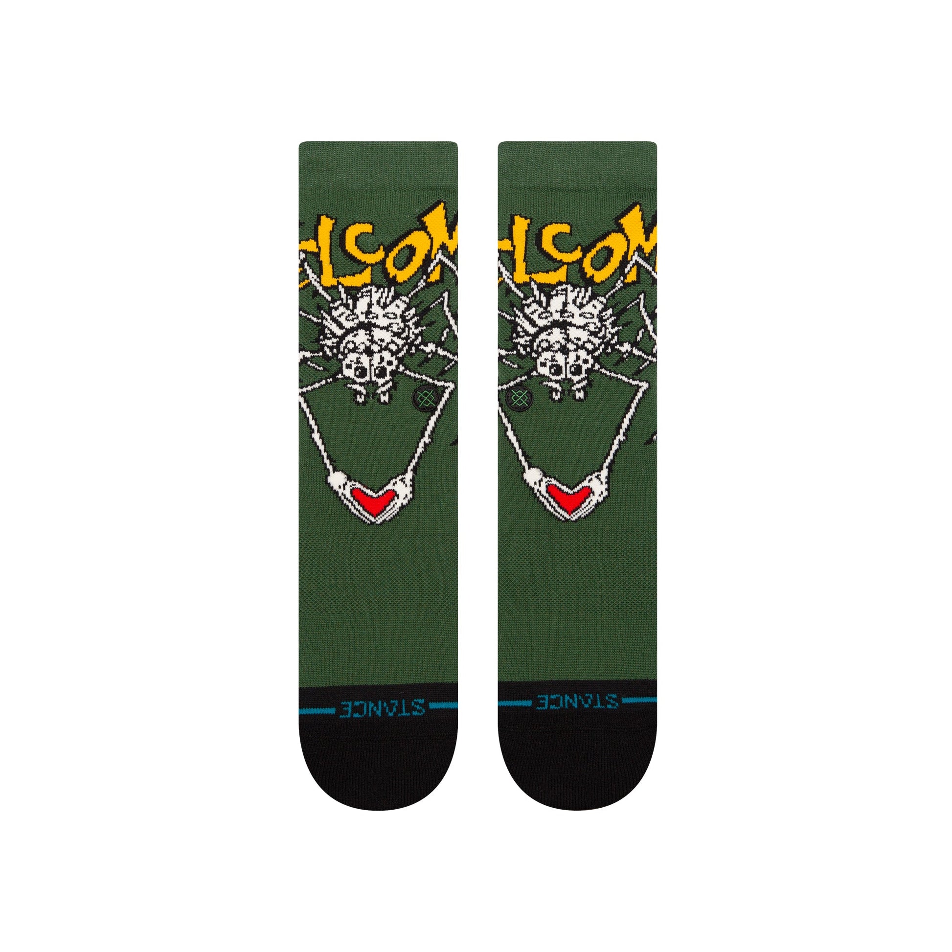 Stance Welcome Wilbur Crew Sock Green