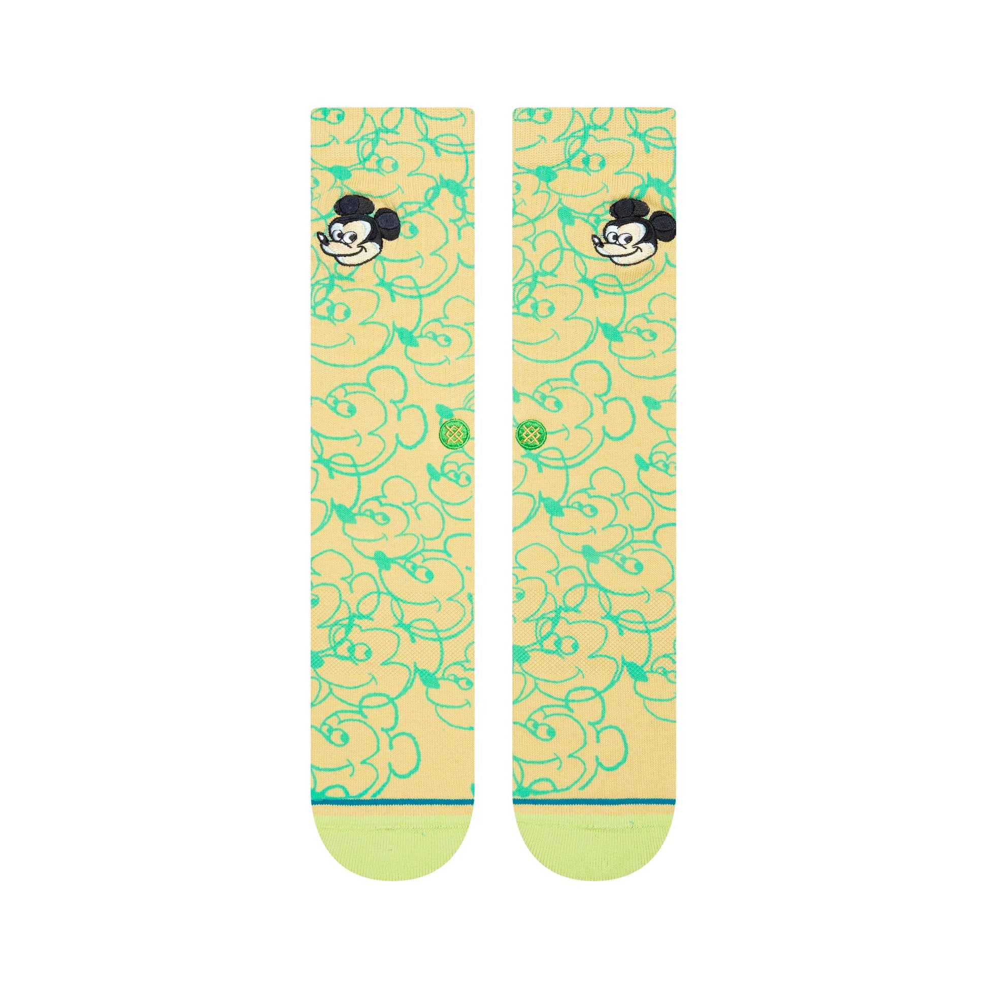 Stance Dillon Froelich Mickey Crew Sock Mustard