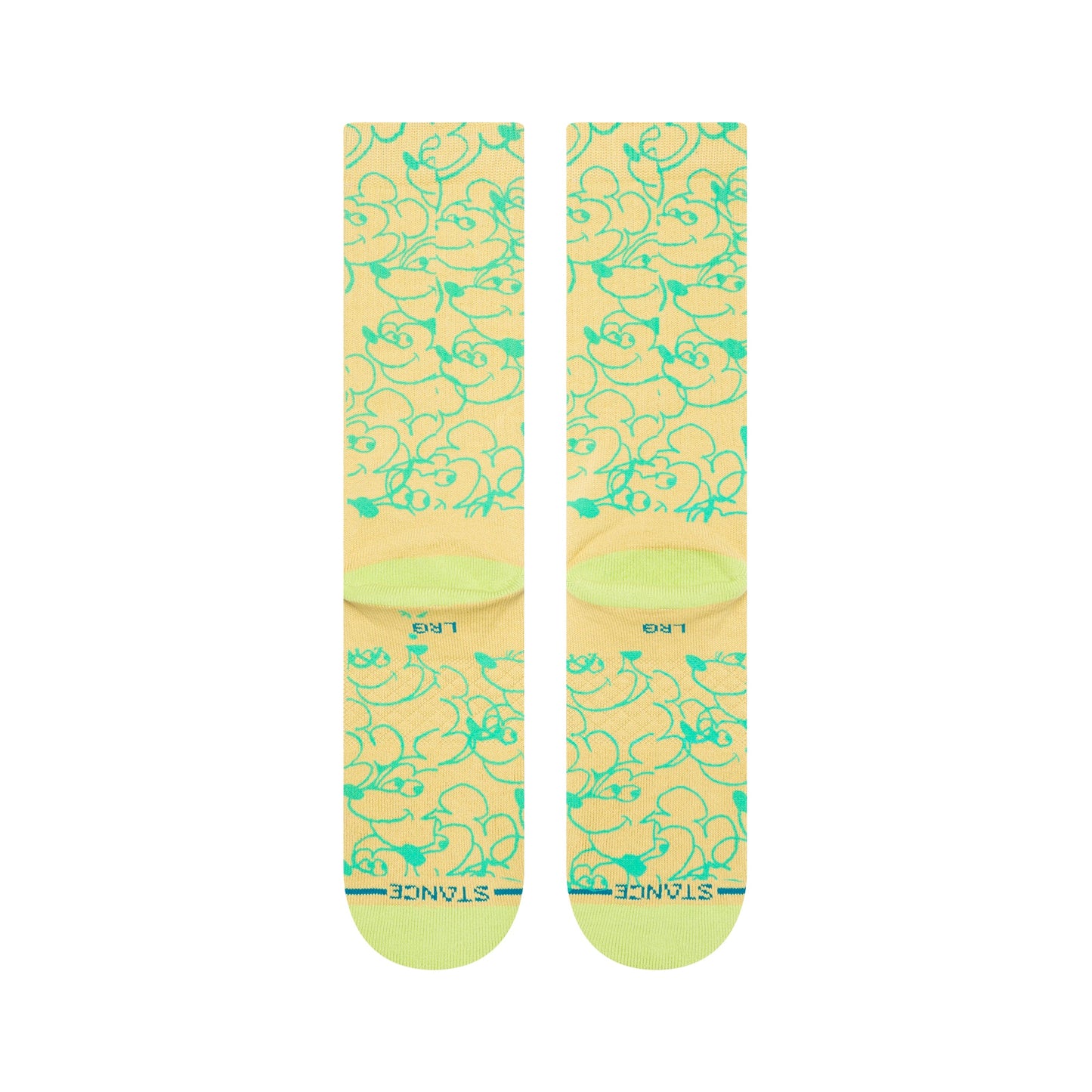 Stance Dillon Froelich Mickey Crew Sock Mustard