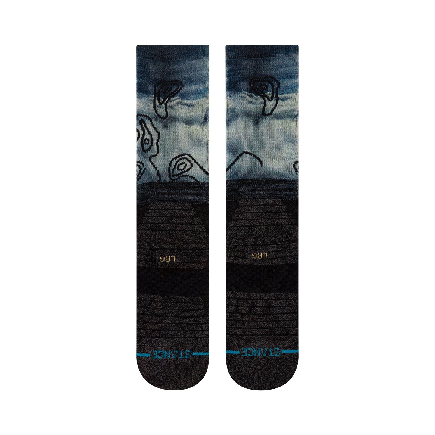 Stance Socks ALTITUDE CREW Black