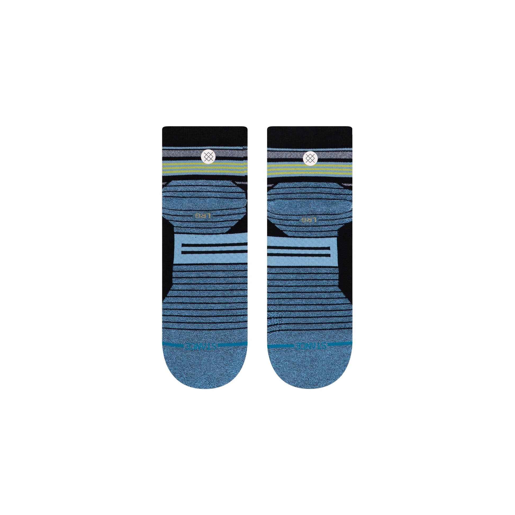 Stance Socks BLACK SHEEP QUARTER Black