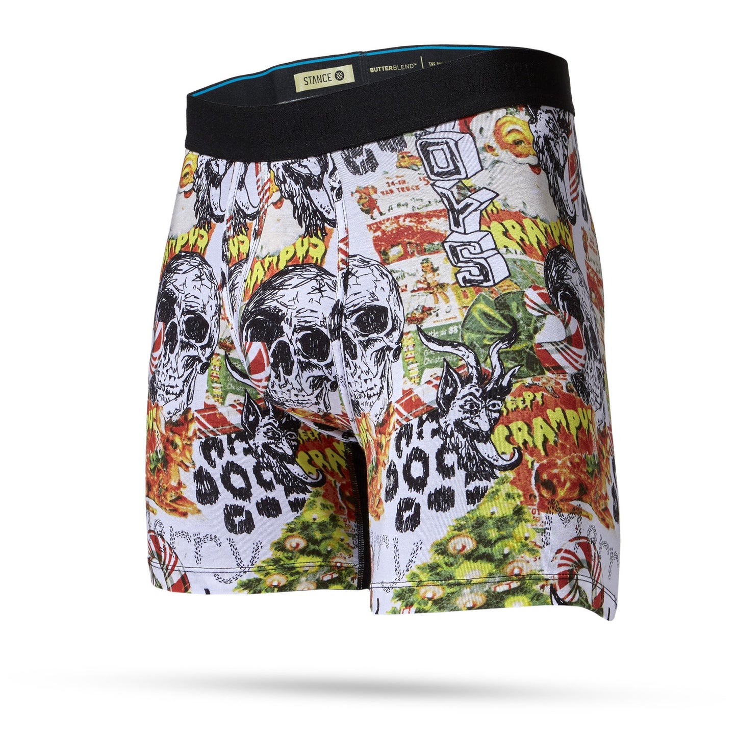 Stance Socks CREEPY CRAMPUS BOXER BRIEF White