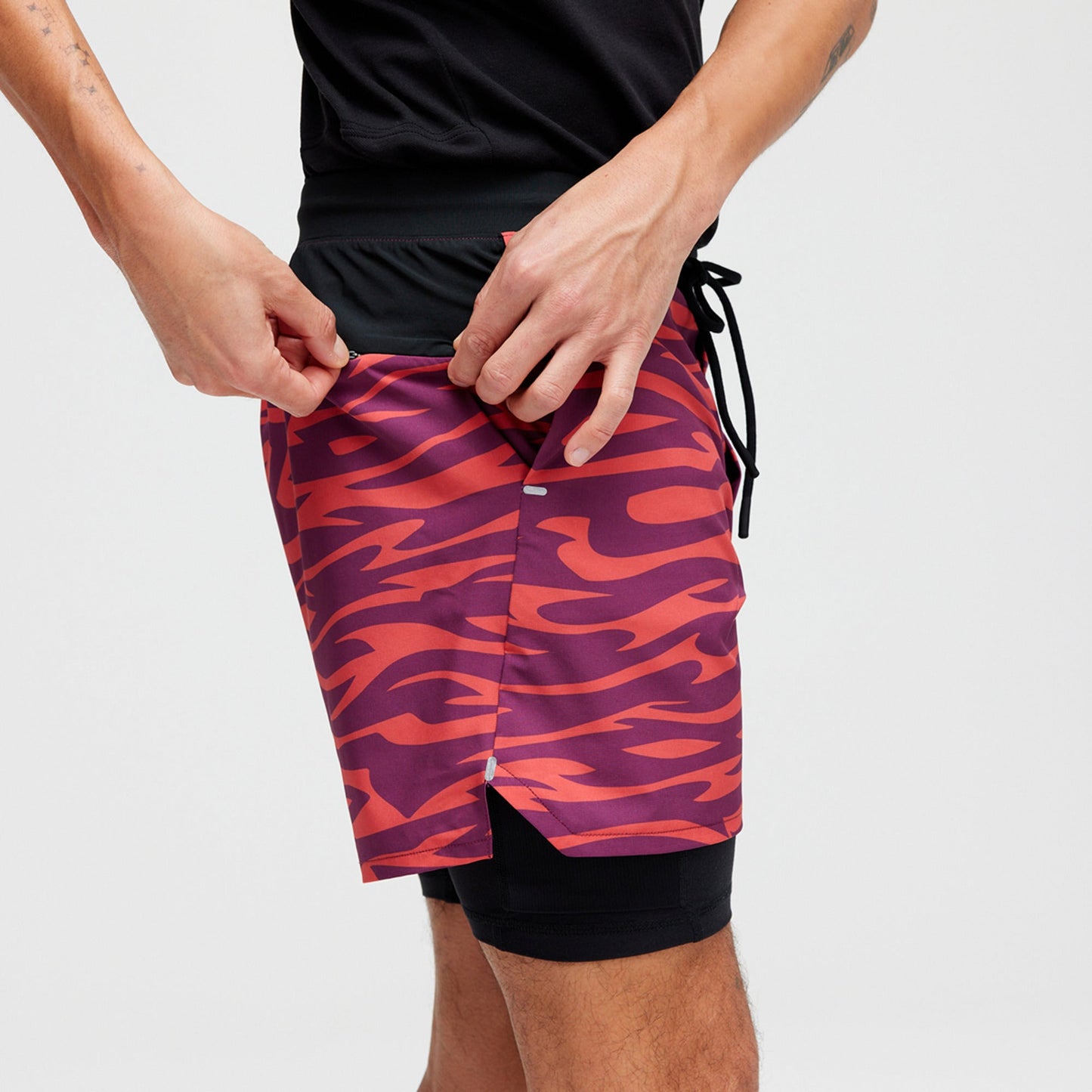 Stance Flux Performance Liner Short Purple |model