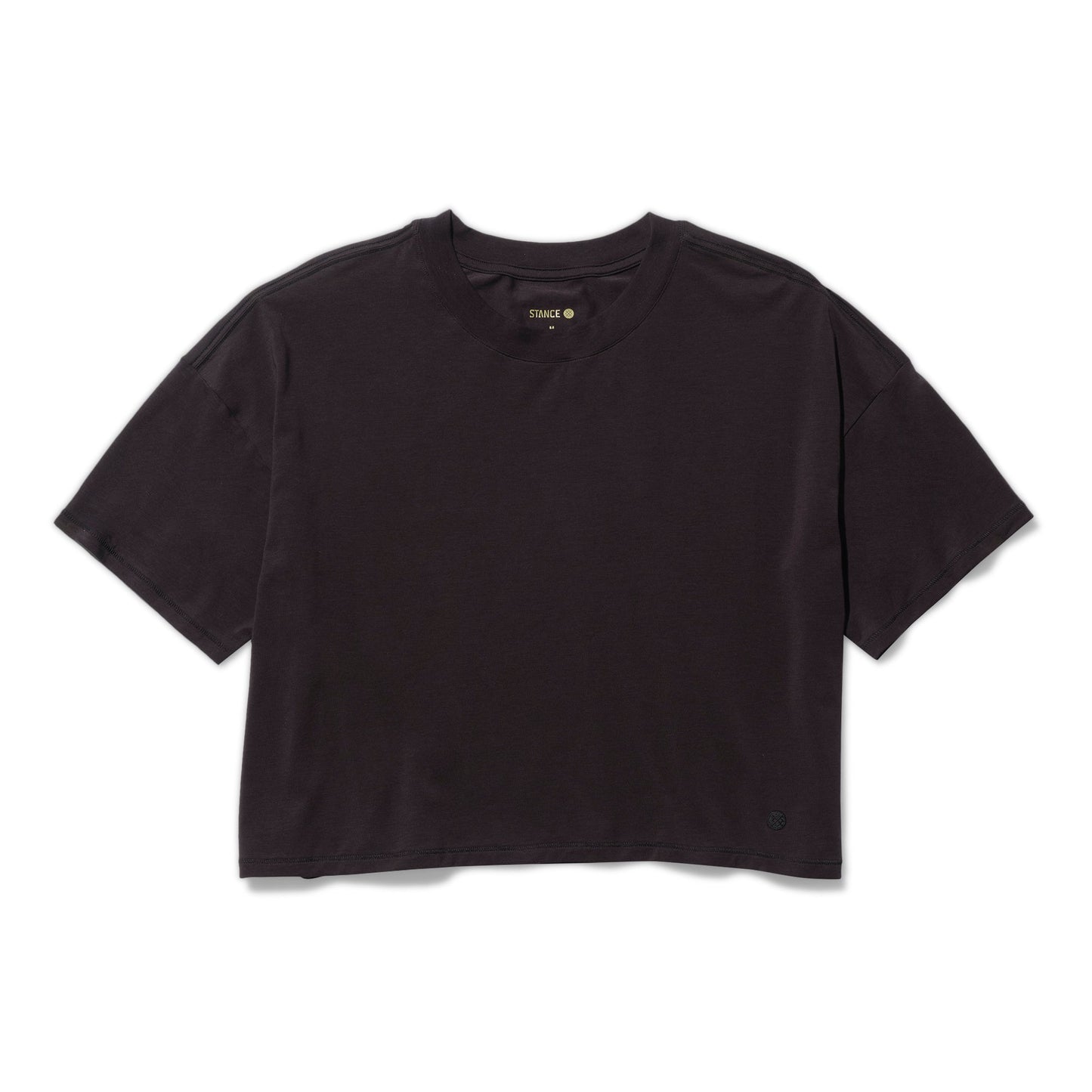 Stance Women's Lay Low Boxy T-Shirt Black
