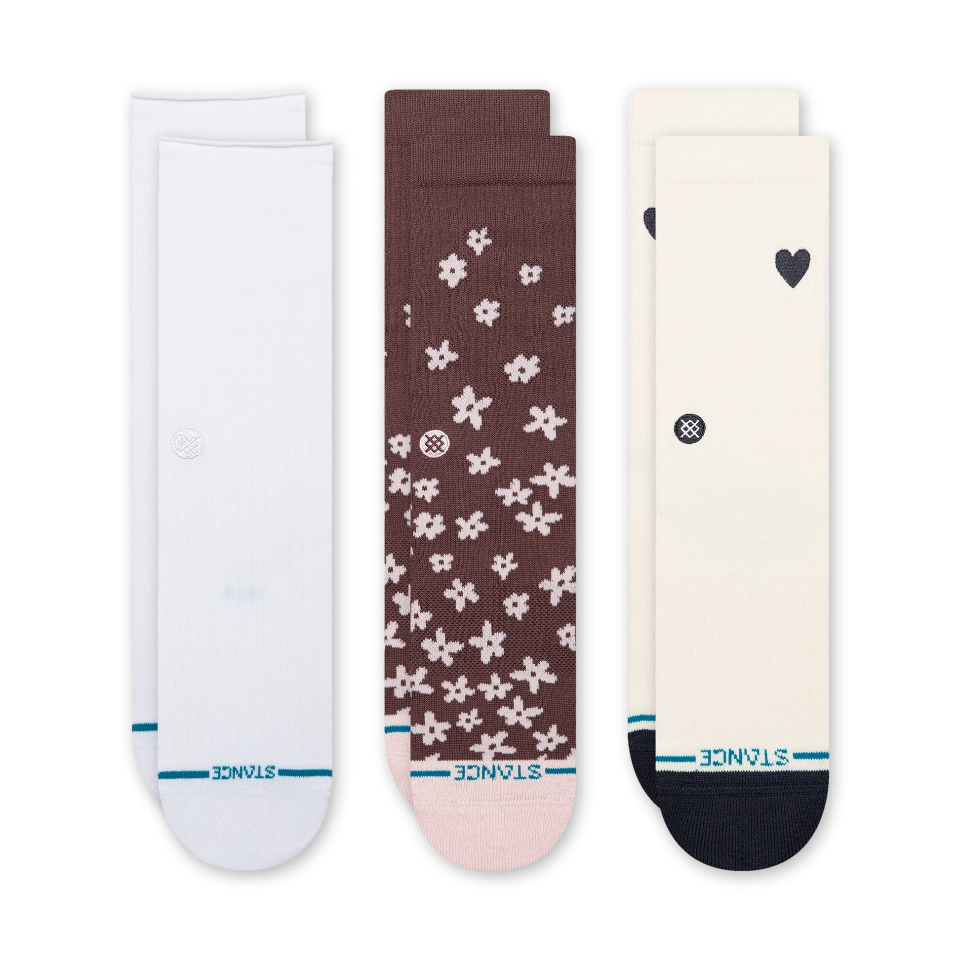Stance Womens Seasonal Crew Sock 3 Pack