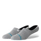 Stance Icon No Show Sock Heather Grey