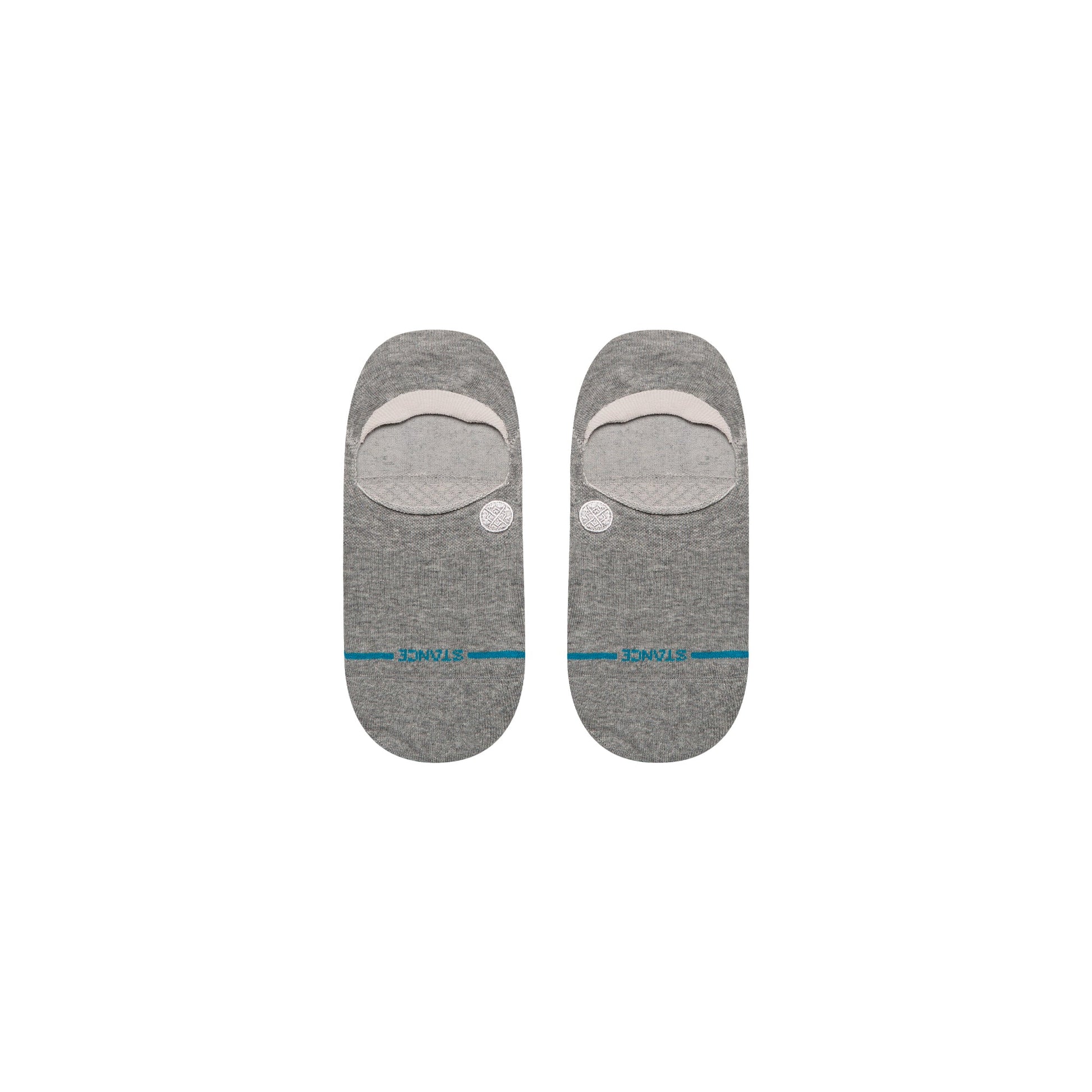 Stance Icon No Show Sock Heather Grey