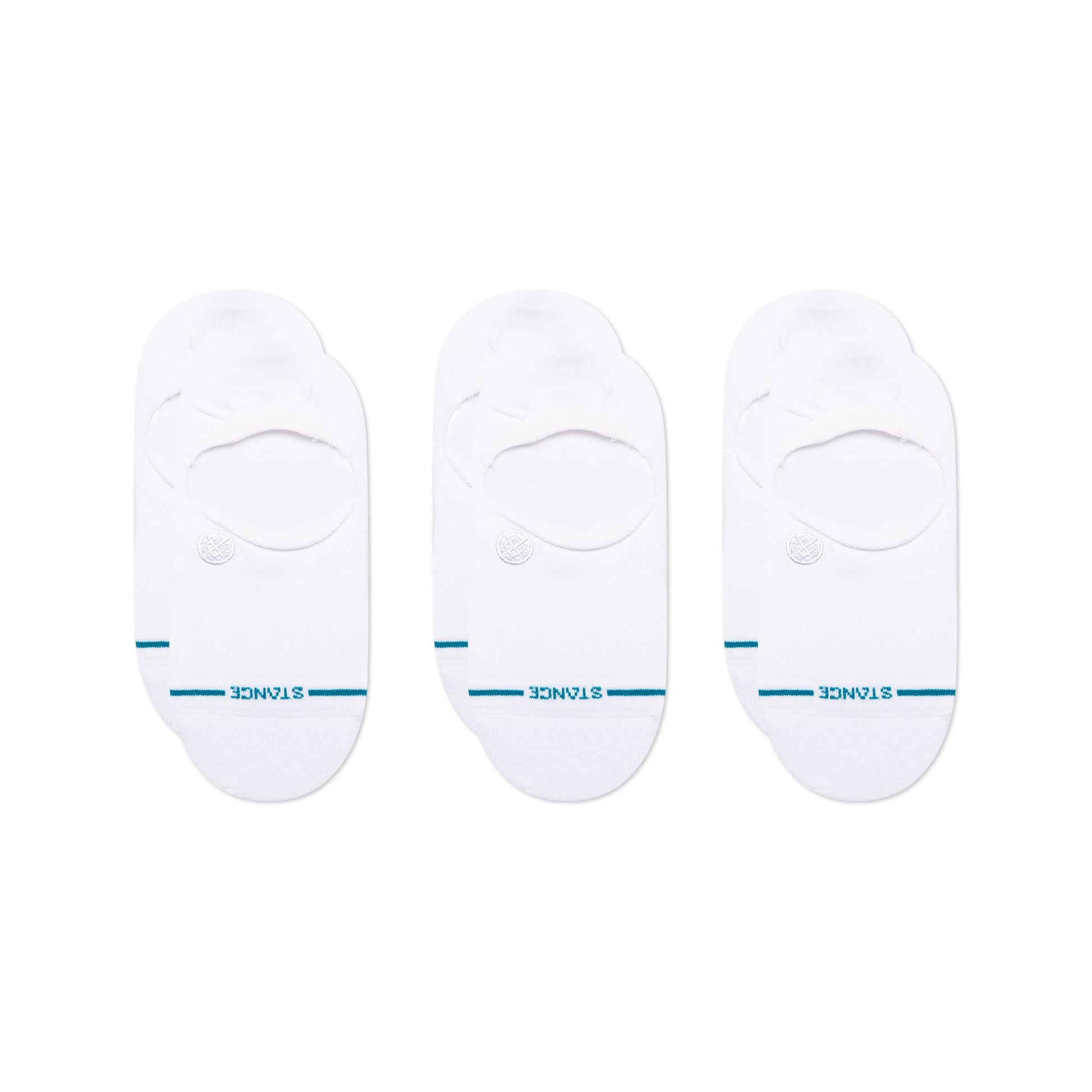 Stance Icon No Show Sock 3 Pack White