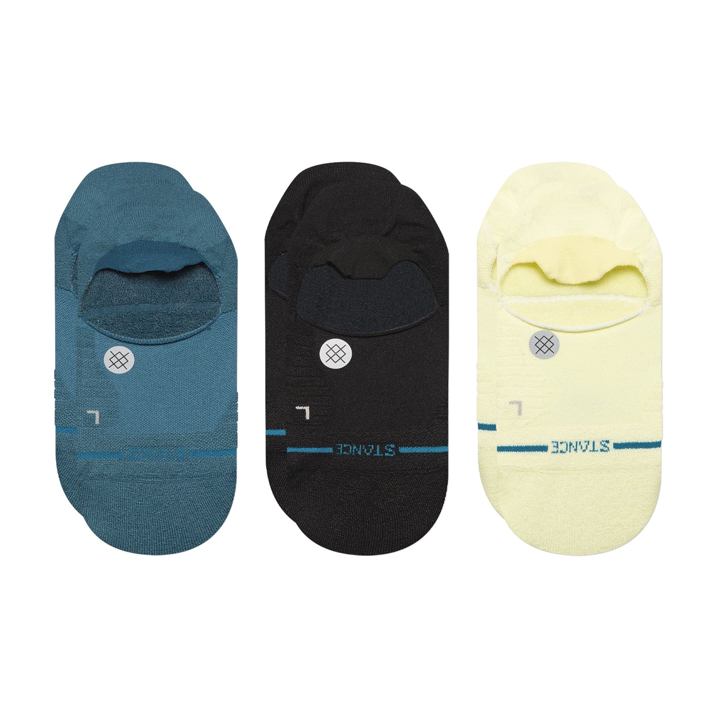 Stance Light No Show Sock 3 Pack Teal